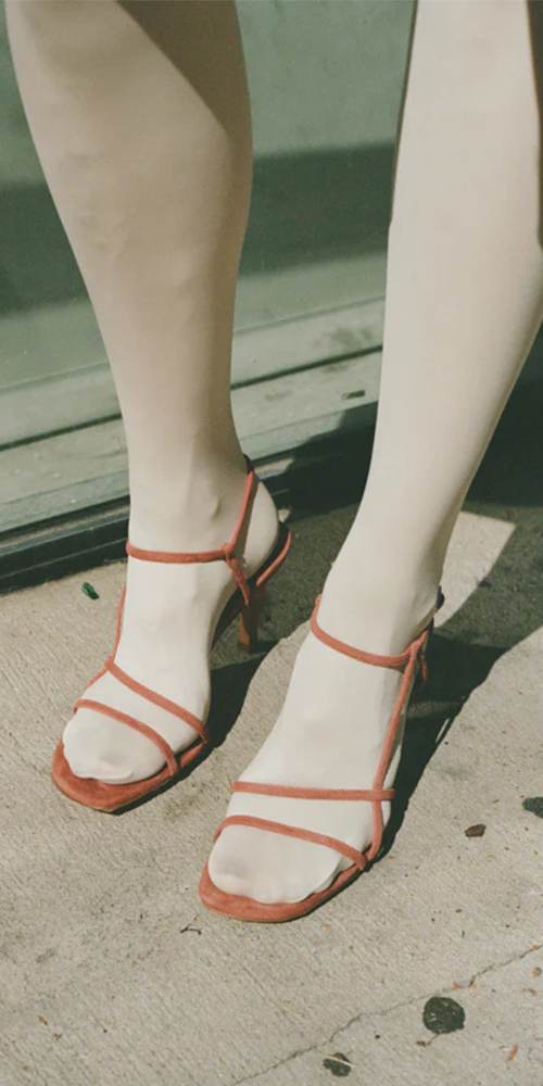 Comfortable Irene Sandals in Rust Color - Perfect for Beach, Vacation & Summer Outfits