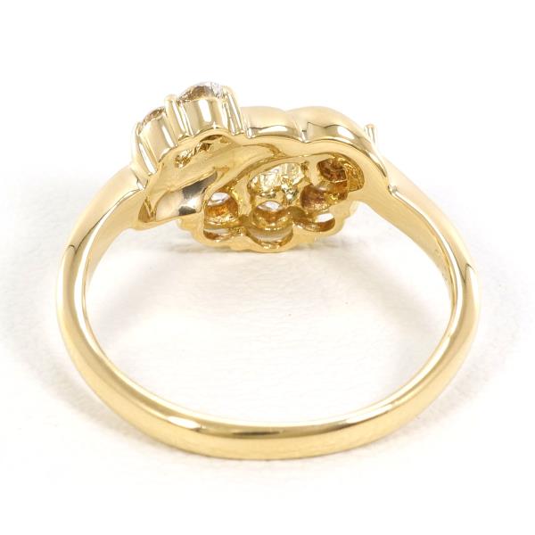 18K Yellow Gold Diamond Ring for Women – Elegant Solitaire Engagement & Wedding Band – Perfect for Proposals, Anniversaries, and Special Occasions