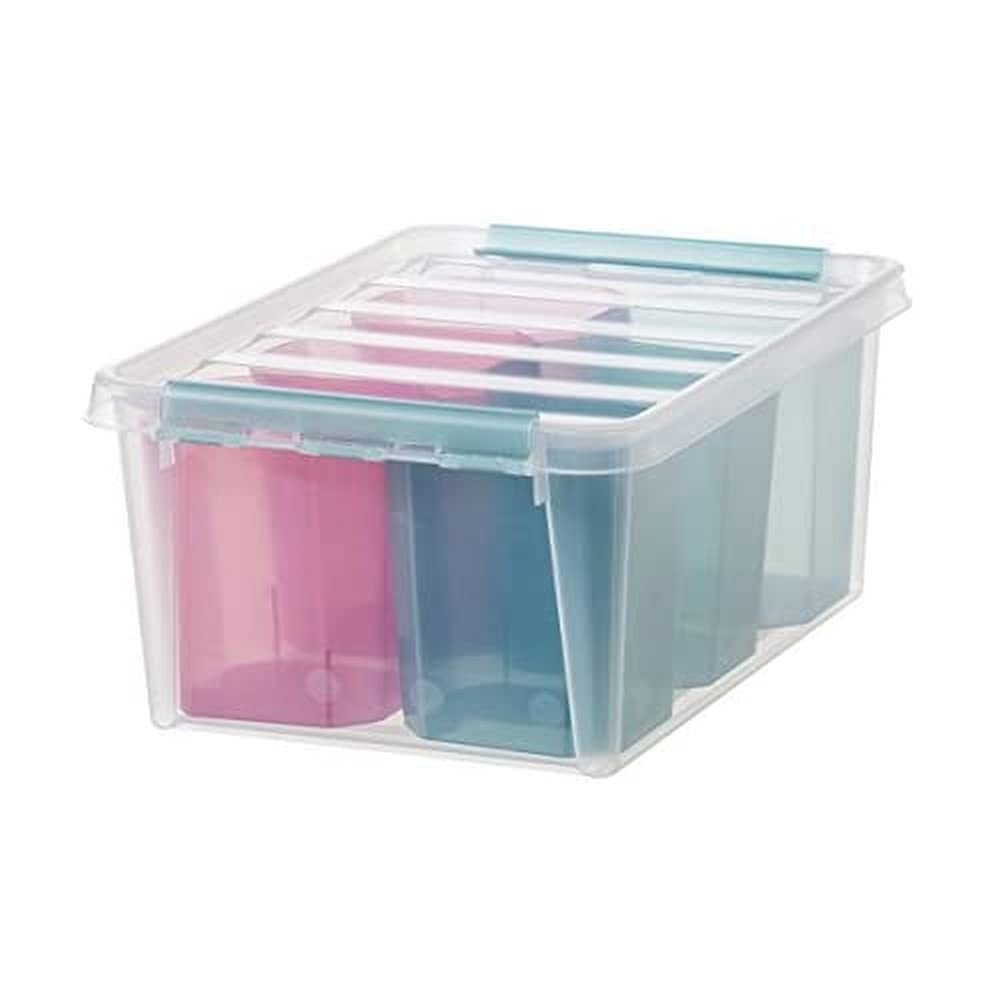15 Pack Clear Plastic Box Inserts - Transparent Organizer Trays for Jewelry, Crafts & Small Parts Storage - Perfect for DIY, Gift Packaging & Home Organization