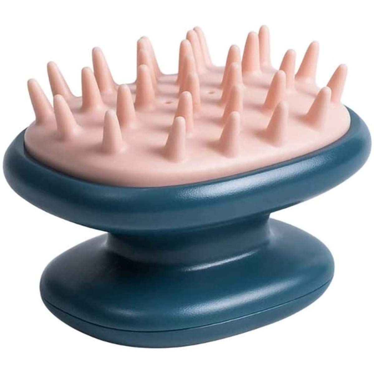 HEXONIQ® Soft Silicone Scalp Massage Shampoo Brush - Gentle Exfoliation for Dandruff Removal & Hair Growth Stimulation - Wet/Dry Hair Care for Women, Men & Pets - Relaxing Shower & Scalp Massager (Blue) - Perfect for Daily Hair Washing & Spa-Like Pampering at Home