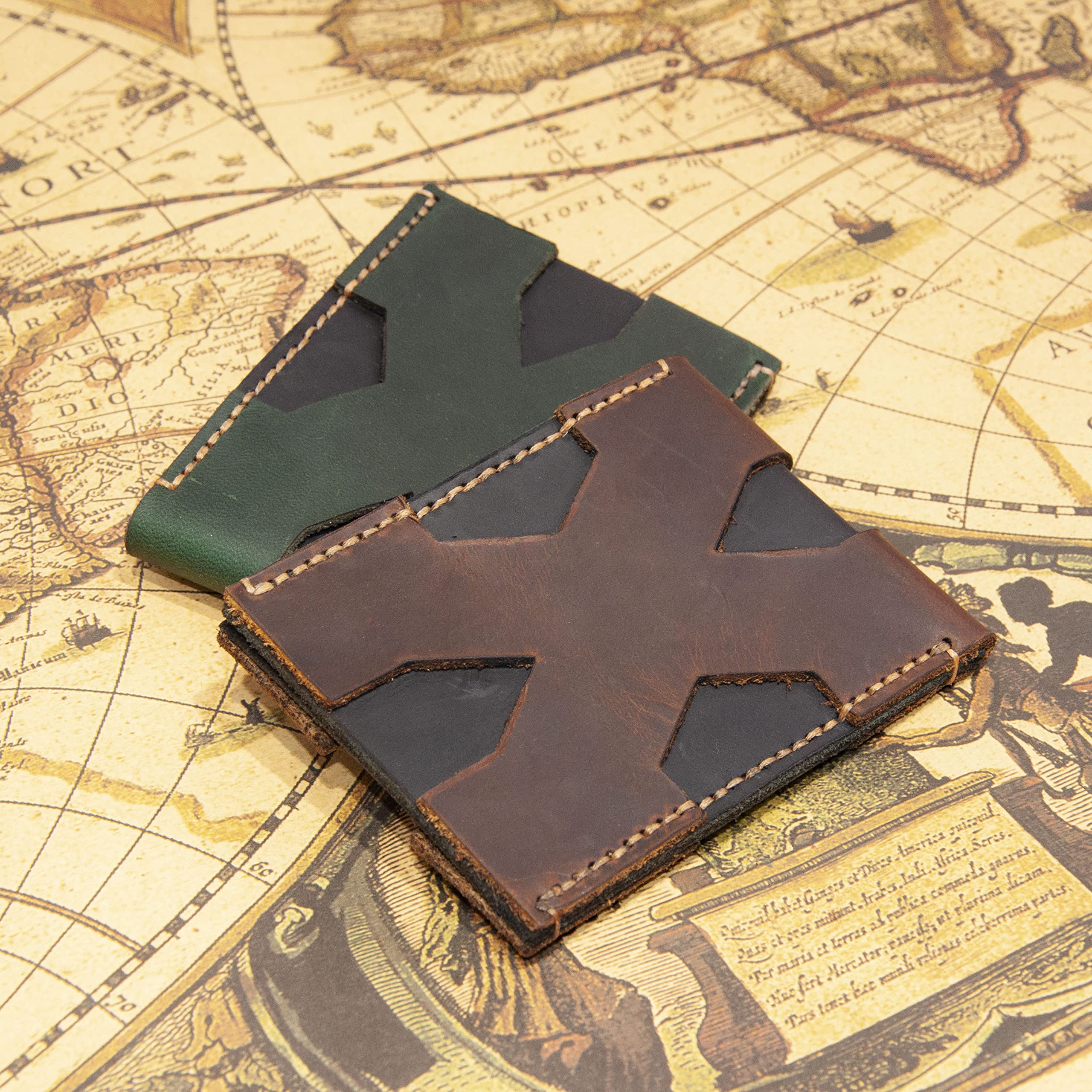 Personalized Leather Credit Card Holder for Men - RFID Blocking Slim Wallet - Perfect Gift for Dad, Boyfriend, Husband - Anniversary, Birthday, Christmas Present - Ideal for Travel, Business & Everyday Use