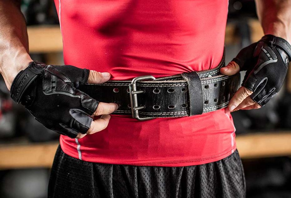 Harbinger 6 Leather Weightlifting Belt for Men & Women - Premium Gym Belt for Powerlifting, CrossFit & Strength Training - Heavy Duty Support for Back & Core During Workouts