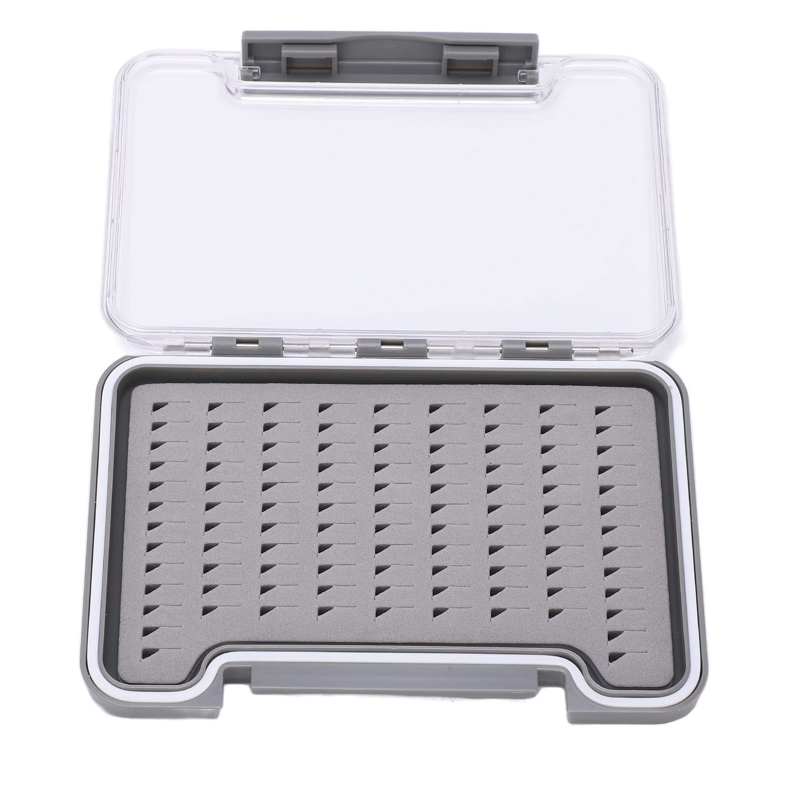 Premium ABS Transparent Fly Fishing Lure Box - Large Waterproof Storage for Tackle & Baits - Ideal for Outdoor Fishing Trips & Boat Excursions
