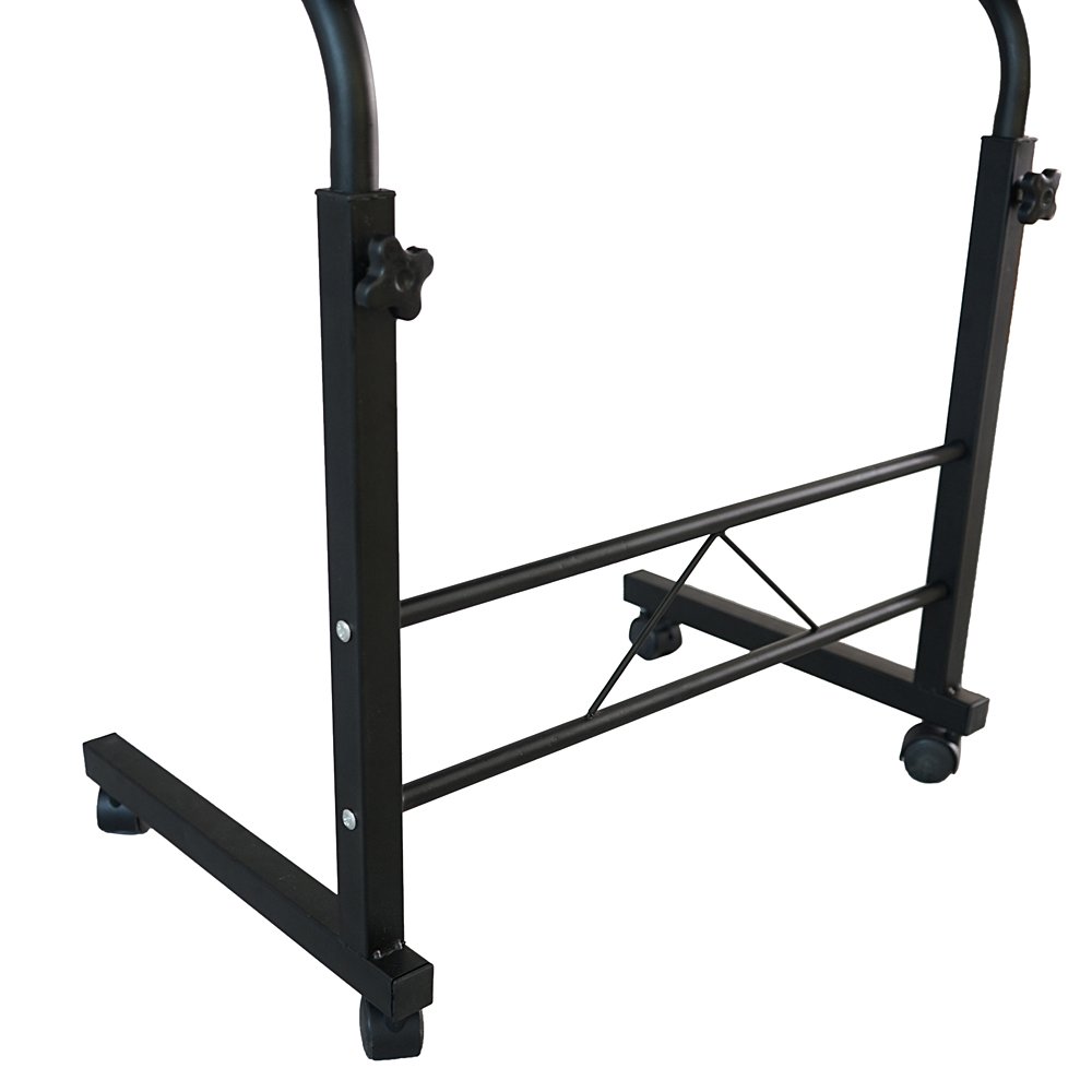 SSLine Mobile C-Shaped End Table with Wheels - 31.5