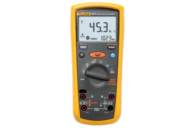 Fluke 1577 Insulation Multimeter - Digital Clamp Meter with True RMS, 1000V AC/DC Voltage Tester (Item# 2157280) - Perfect for Electricians, HVAC Technicians & Industrial Maintenance