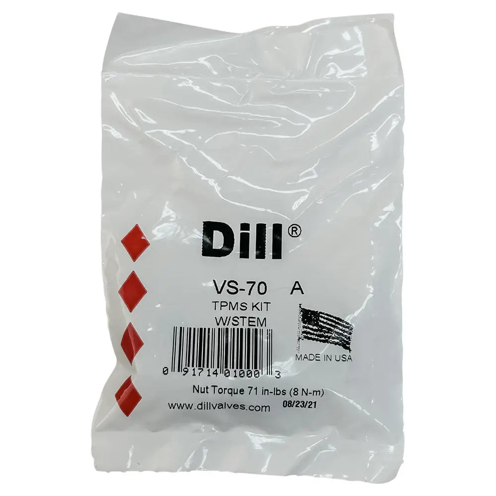 Dill TPMS Replacement Valve Stem Kit - 0.453
