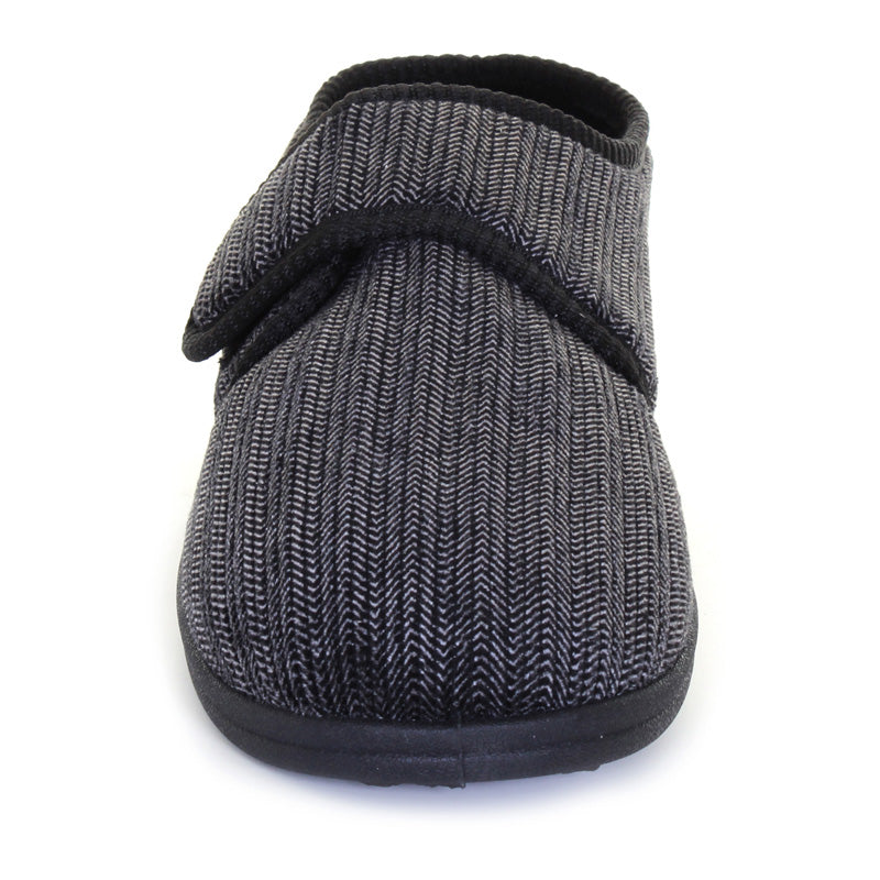 Men's M.eric Velcro Slippers - Comfortable House Shoes for Indoor & Outdoor Use - Perfect for Home, Travel, and Relaxation