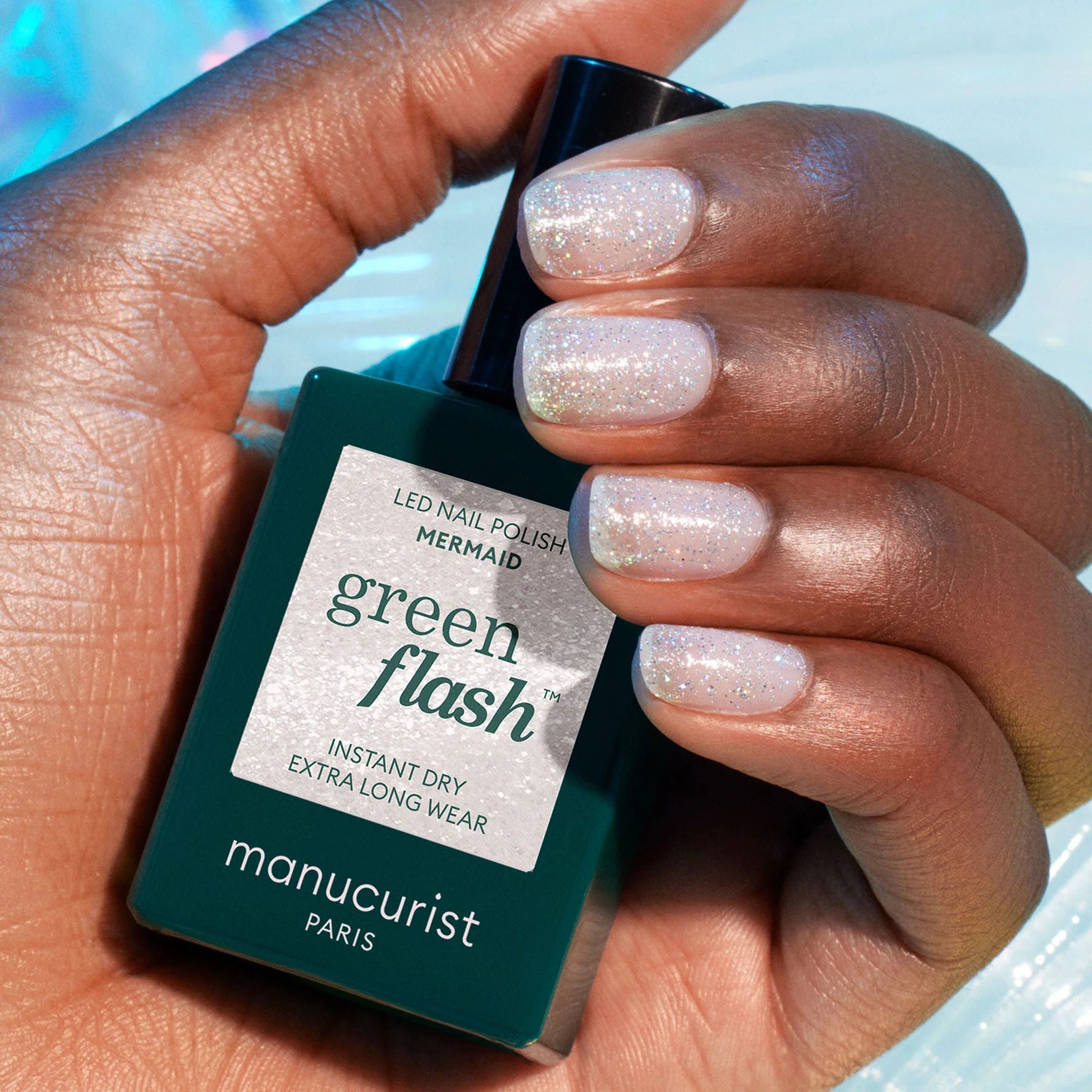 Organic Green Nail Polish - Vegan, Non-Toxic & Cruelty-Free - Perfect for Manicures, Pedicures & At-Home Nail Care