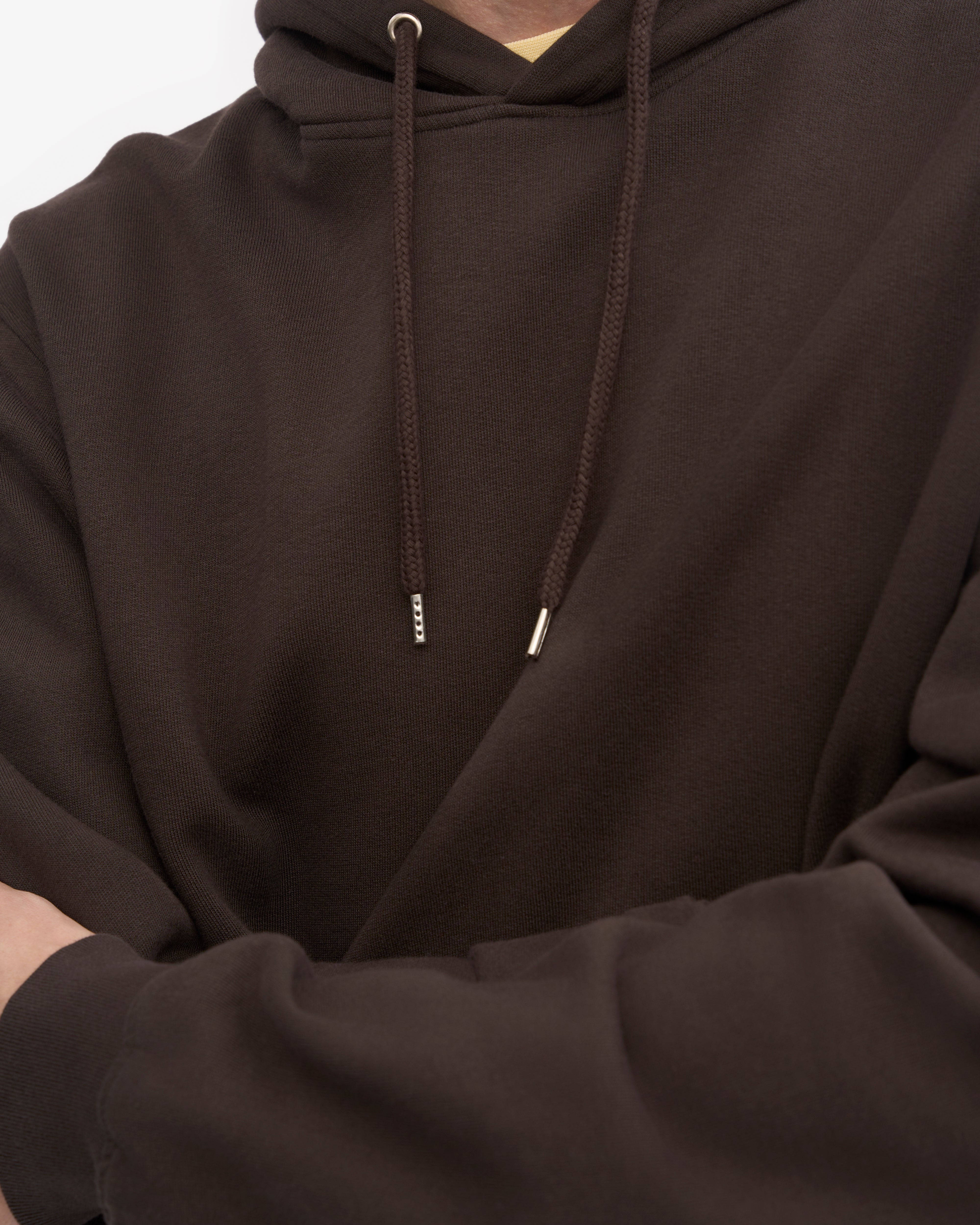Organic Cotton Classic Hooded Sweatshirt - Coffee Brown | Comfortable & Stylish for Casual Wear, Outdoor Activities & Loungewear
