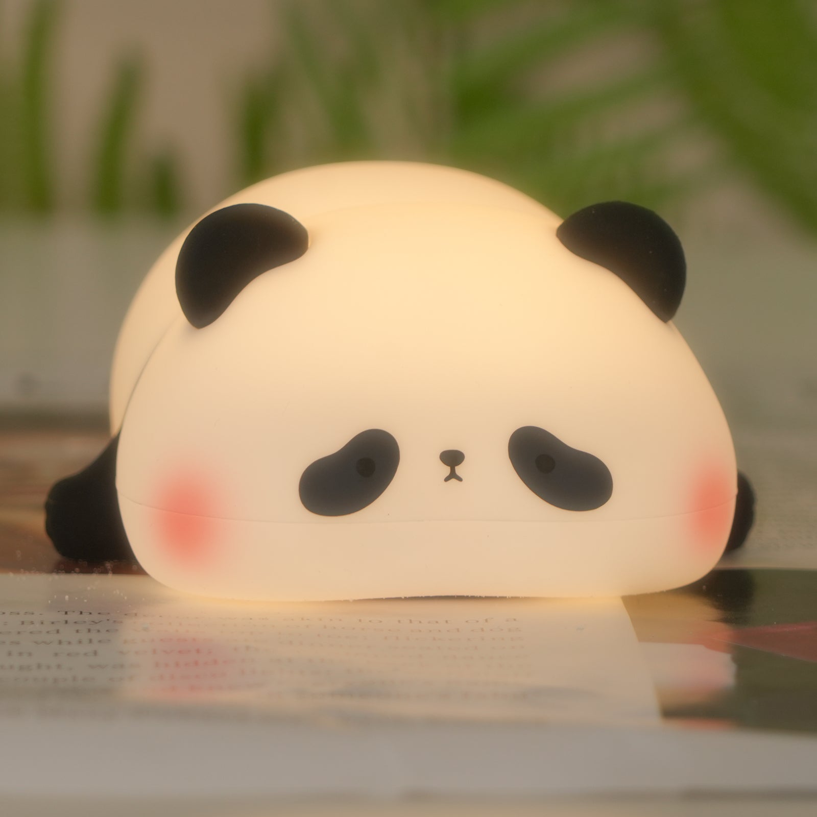 Panda Night Light for Kids - Soft Glow LED Bedside Lamp for Nursery, Bedroom & Travel - Cute Animal Nightlight for Sleep, Safety & Comfort