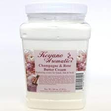 Premium Champagne & Rose Butter Cream - 64 oz Large Size for Baking, Frosting, and Cake Decorating