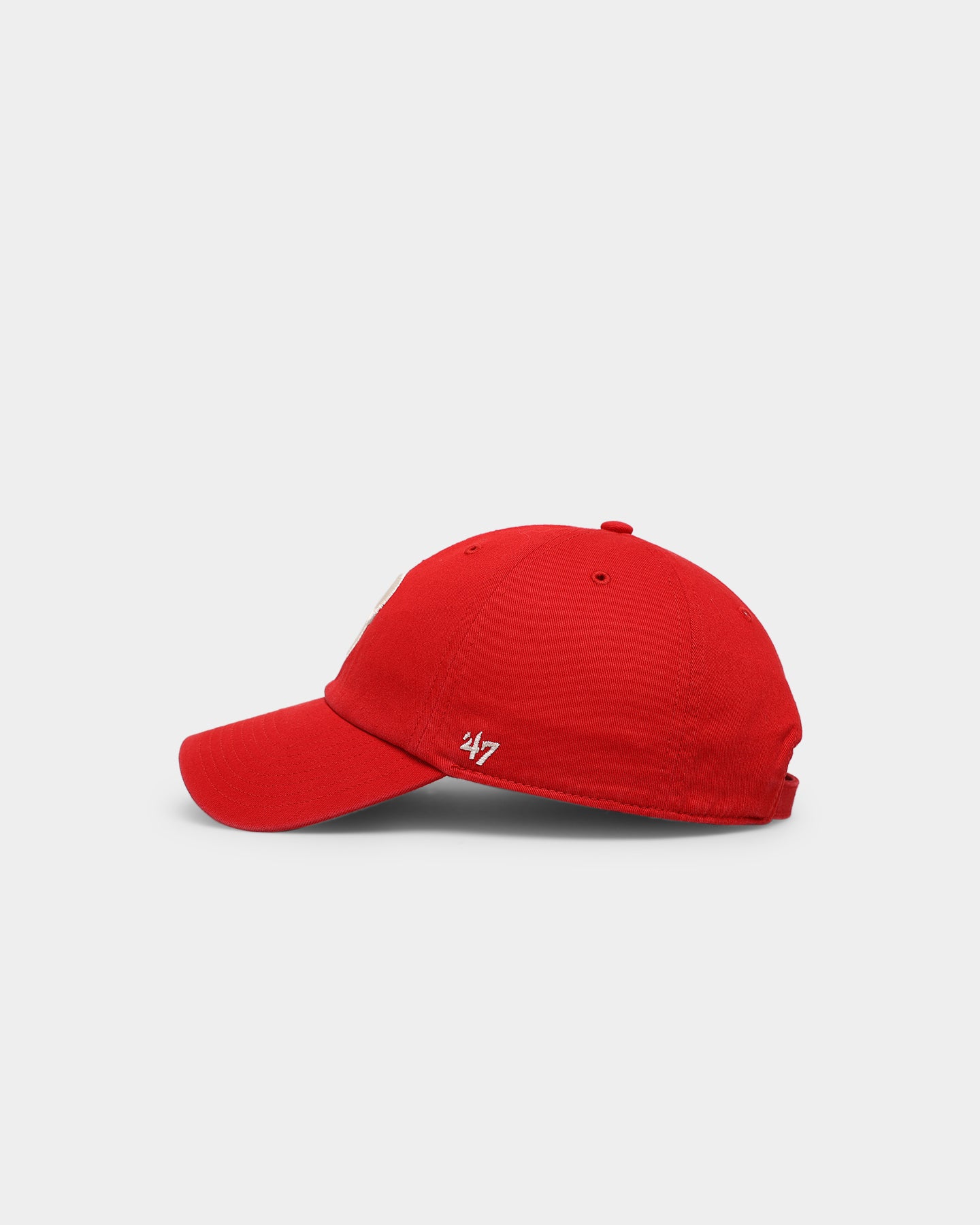 47 Brand Philadelphia Phillies 'Red Chili' Adjustable Strapback Hat - Red/Natural - Perfect for Baseball Games, Casual Wear & Fan Gear