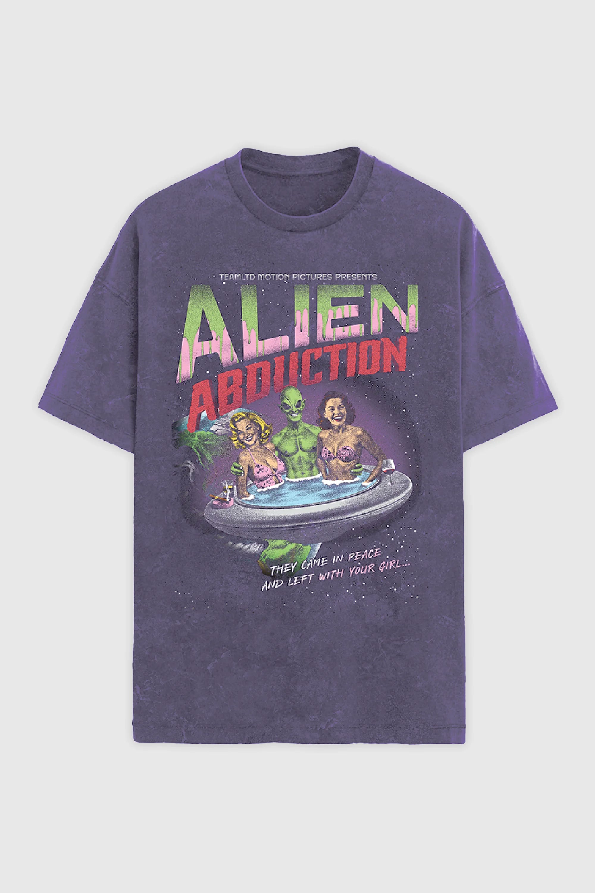 Alien Abduction T-Shirt for Men & Women | Funny UFO Alien Tee | Sci-Fi Graphic Novelty Shirt | Perfect for Cosplay, Comic Con & Science Fiction Fans