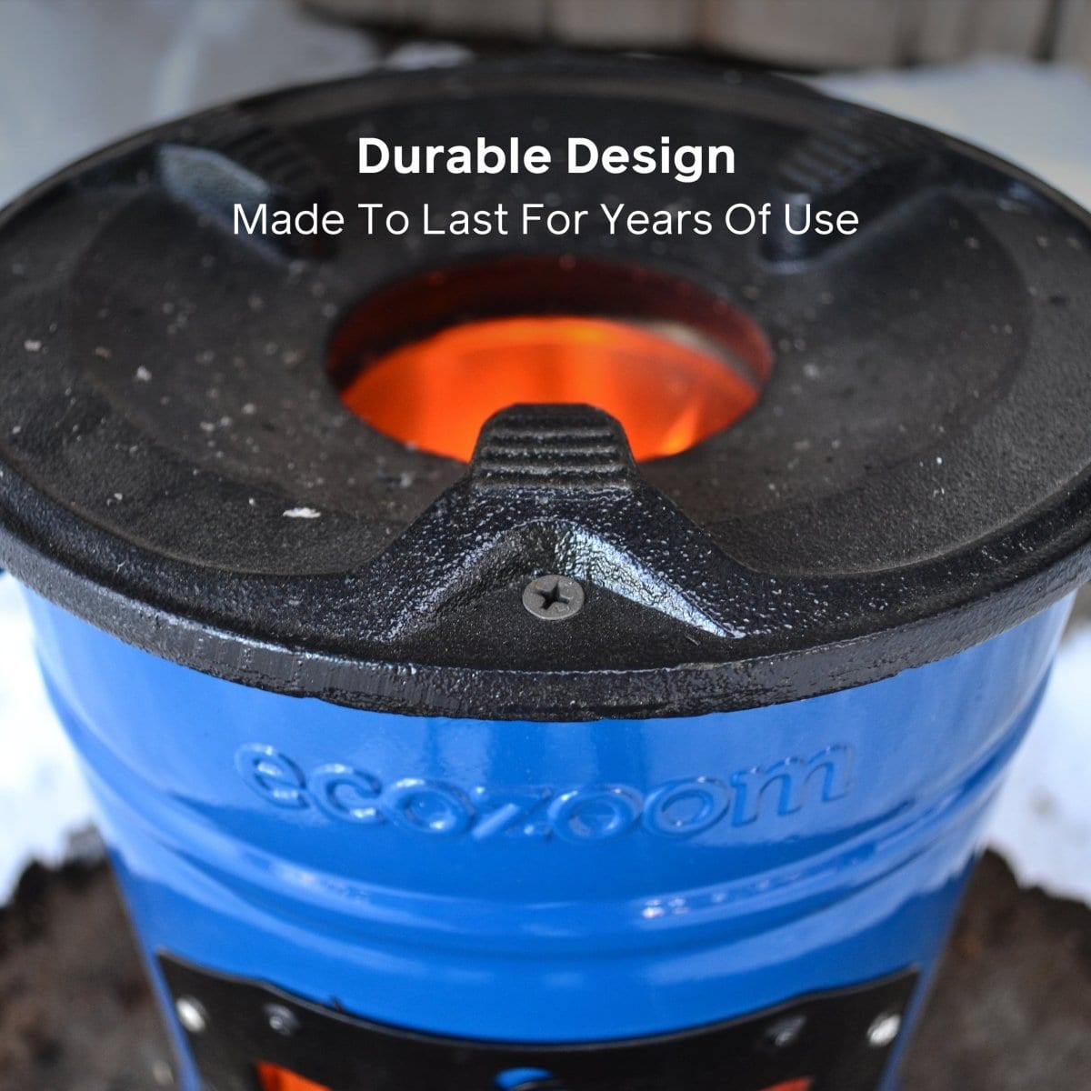 EcoZoom Dura Camping Stove - Portable Outdoor Wood Burning Stove for Backpacking, Hiking & Emergency Preparedness