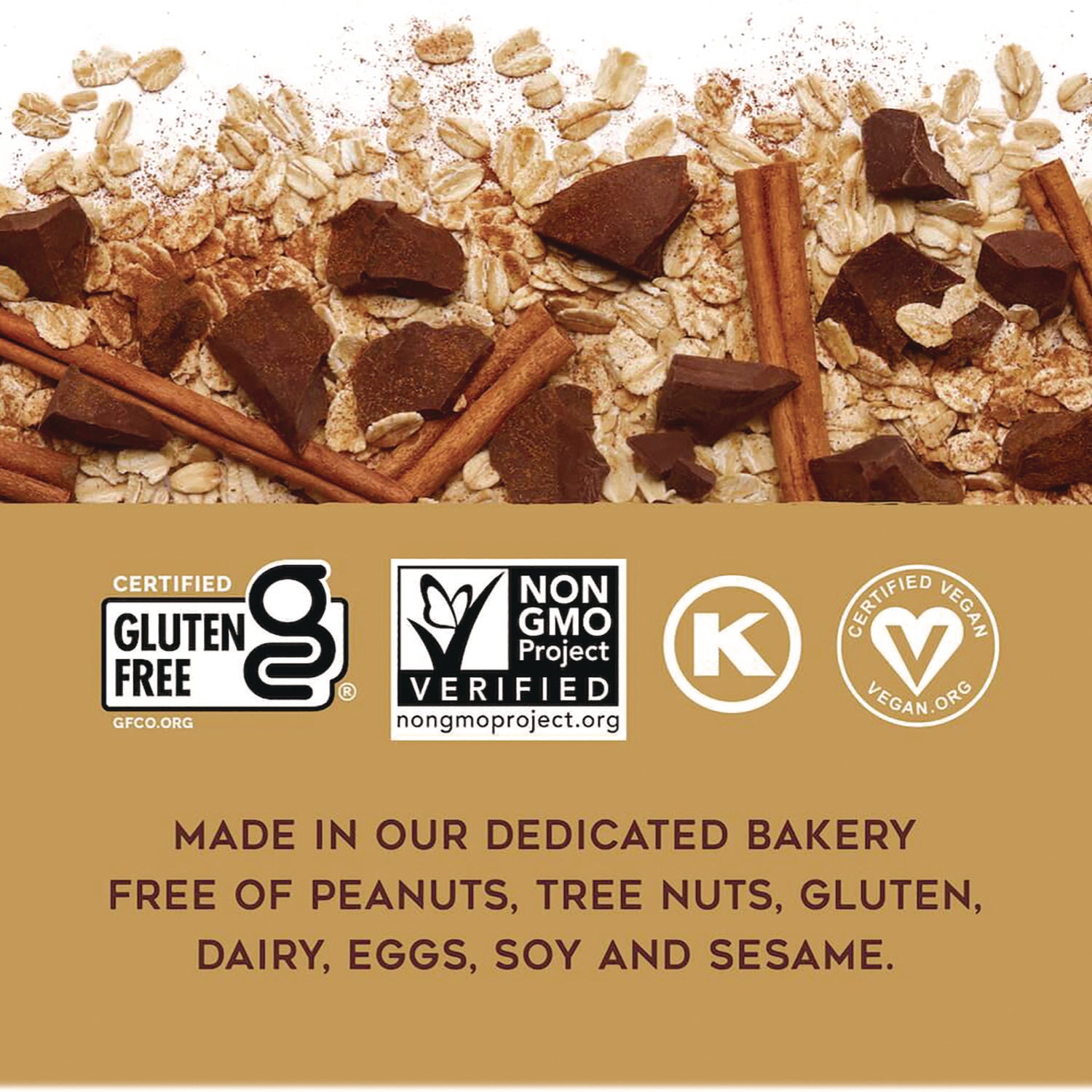 88 ACRES Warm 'N Chewy Gluten Free Oatmeal Chocolate Chip Seed & Oat Bar - 1.6 oz (9 Pack) | Healthy Snack for Hiking, Travel & On-the-Go Energy
