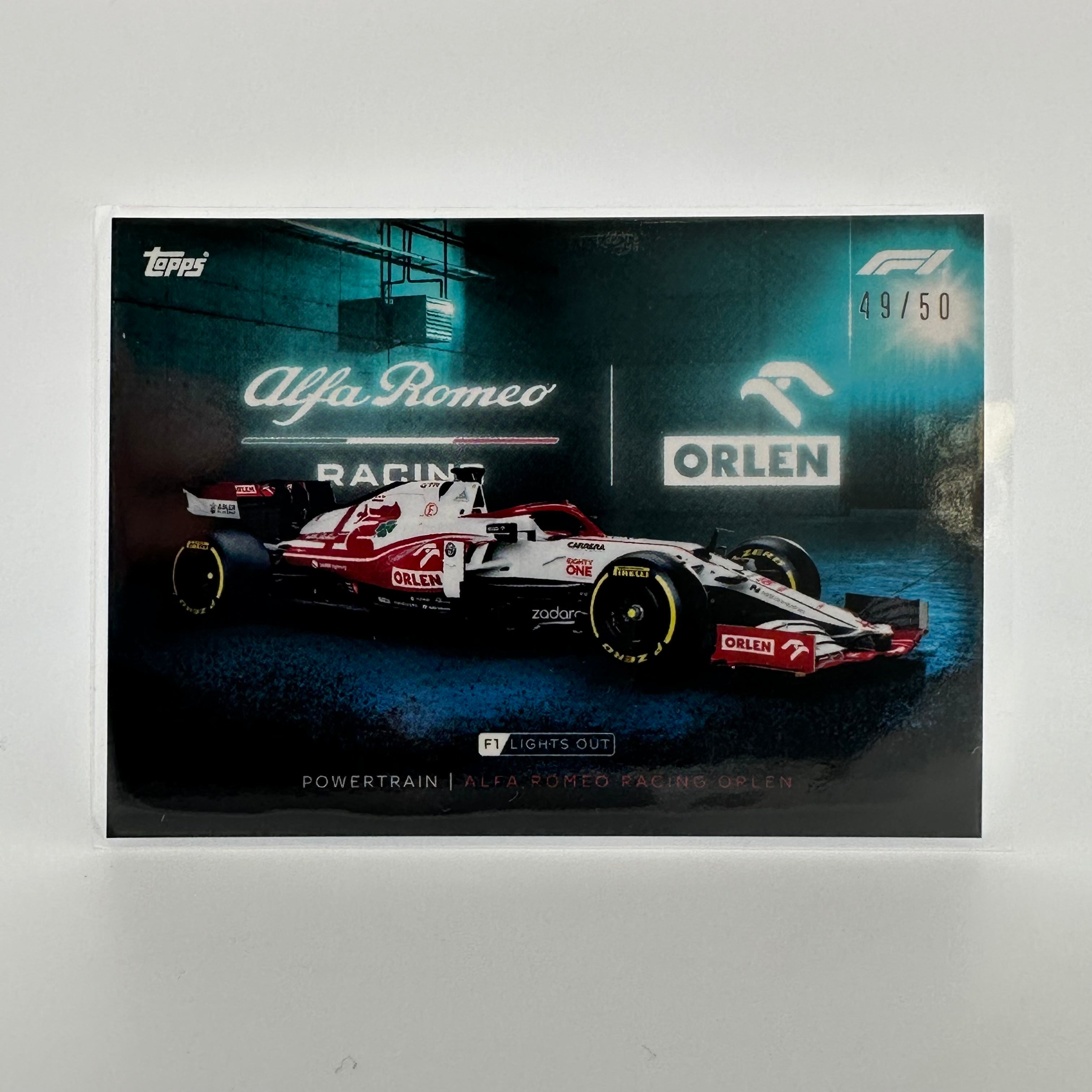 Alfa Romeo Racing Orlen Powertrain Aqua Parallel - High-Performance Racing Engine for Alfa Romeo F1 Cars | Ideal for Racing Enthusiasts and Collectors