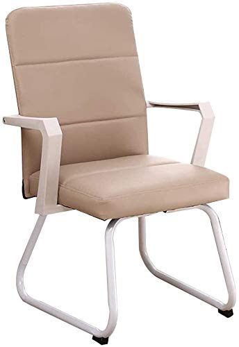 Ergonomic High Back PU Leather Office Chair - Executive Computer Desk Chair with Bow Foot Design for Gaming, Student Dormitory & Internet Cafe - Perfect for Home Office, Workstation and Long Hours Sitting