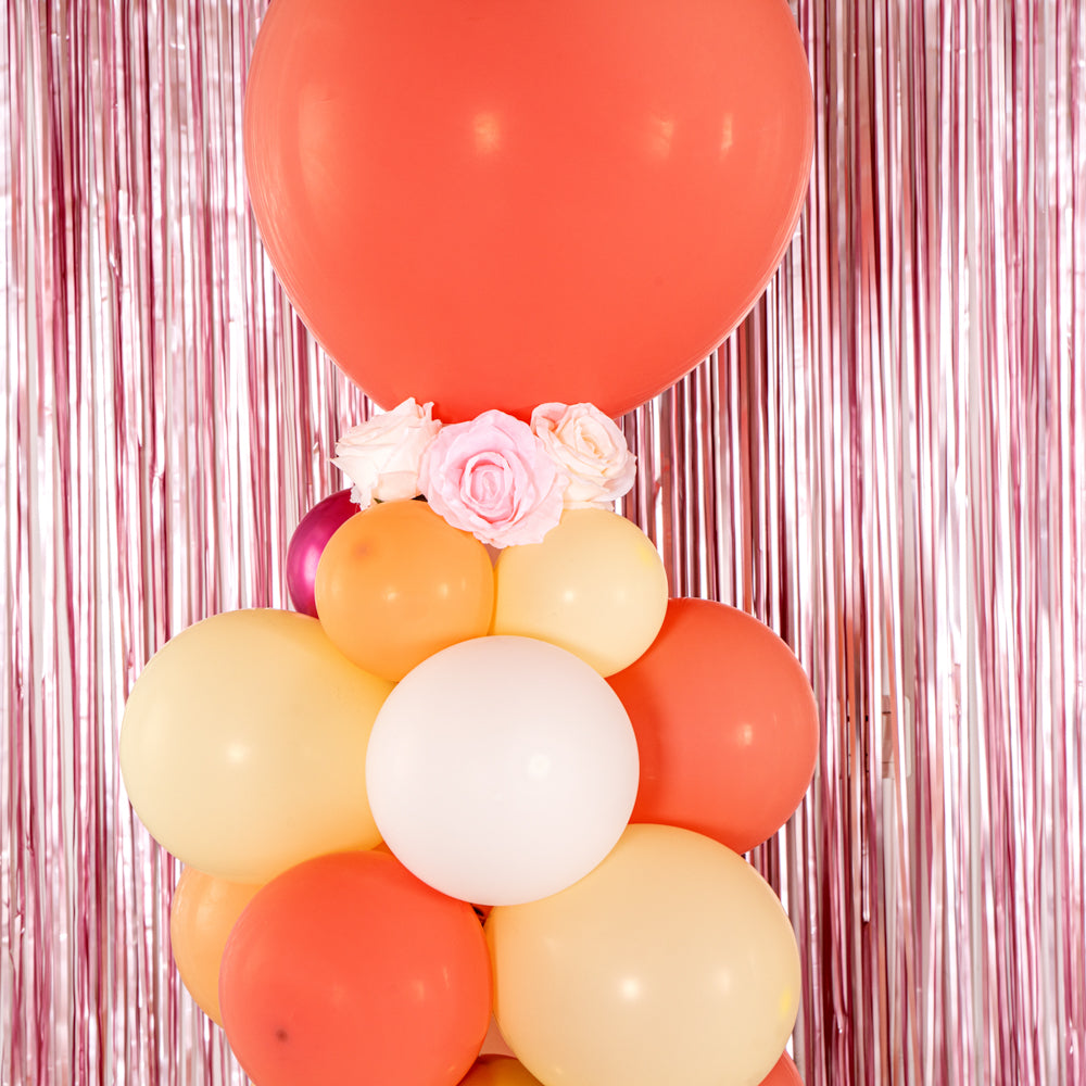 Balloonify Coral, Pink & Yellow Balloon Arch Garland Kit - 98 Piece Party Decorations for Birthdays, Weddings & Baby Showers | 1 Count Box
