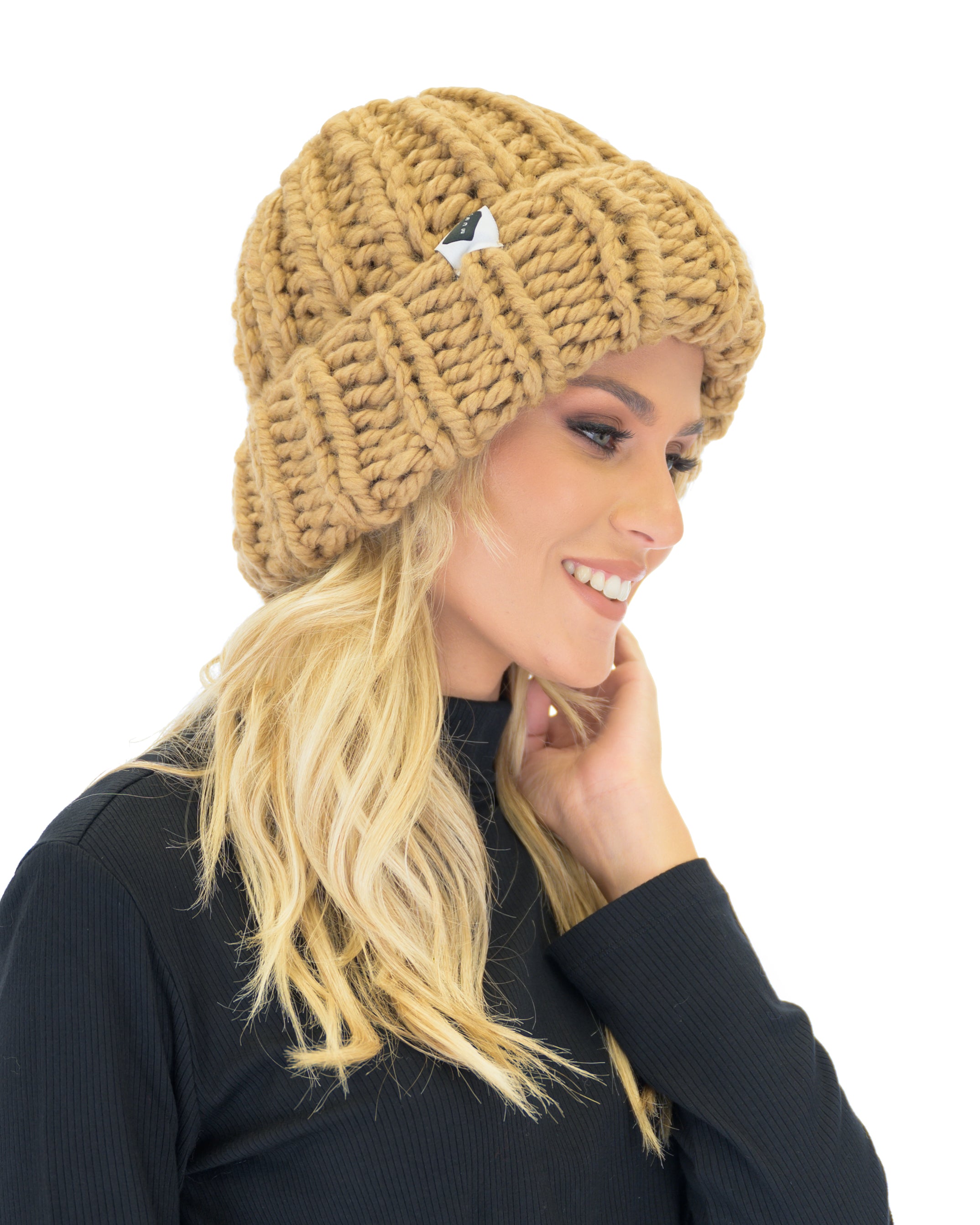 Warm Ribbed Knit Beanie for Men & Women - Soft Winter Hat for Cold Weather - Perfect for Outdoor Activities, Skiing, and Daily Wear