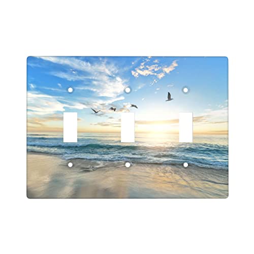 Beach Sea Birds Wall Plate