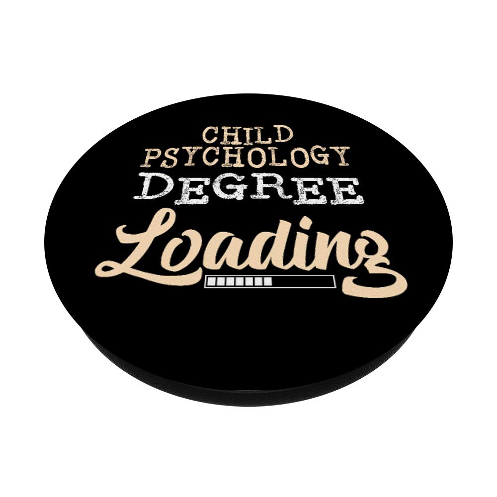 Child Psychology Degree Loading Student Phone Case - Durable Protective Cover for College & University Students - Perfect for Class, Study Sessions & Campus Life