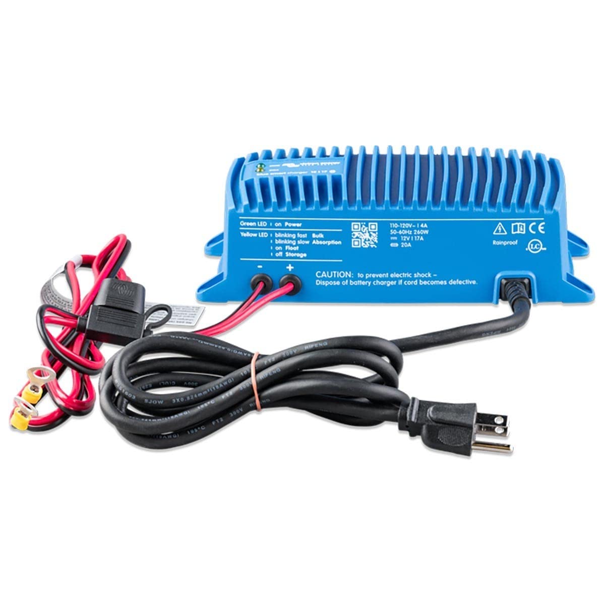 Victron Energy Blue Smart IP67 24V 5A Marine Battery Charger - Smart Float & Trickle Charger with Desulfator for Boat, RV, ATV, Lithium & Deep Cycle Batteries | Perfect for Marine, Off-Grid & Vehicle Battery Maintenance