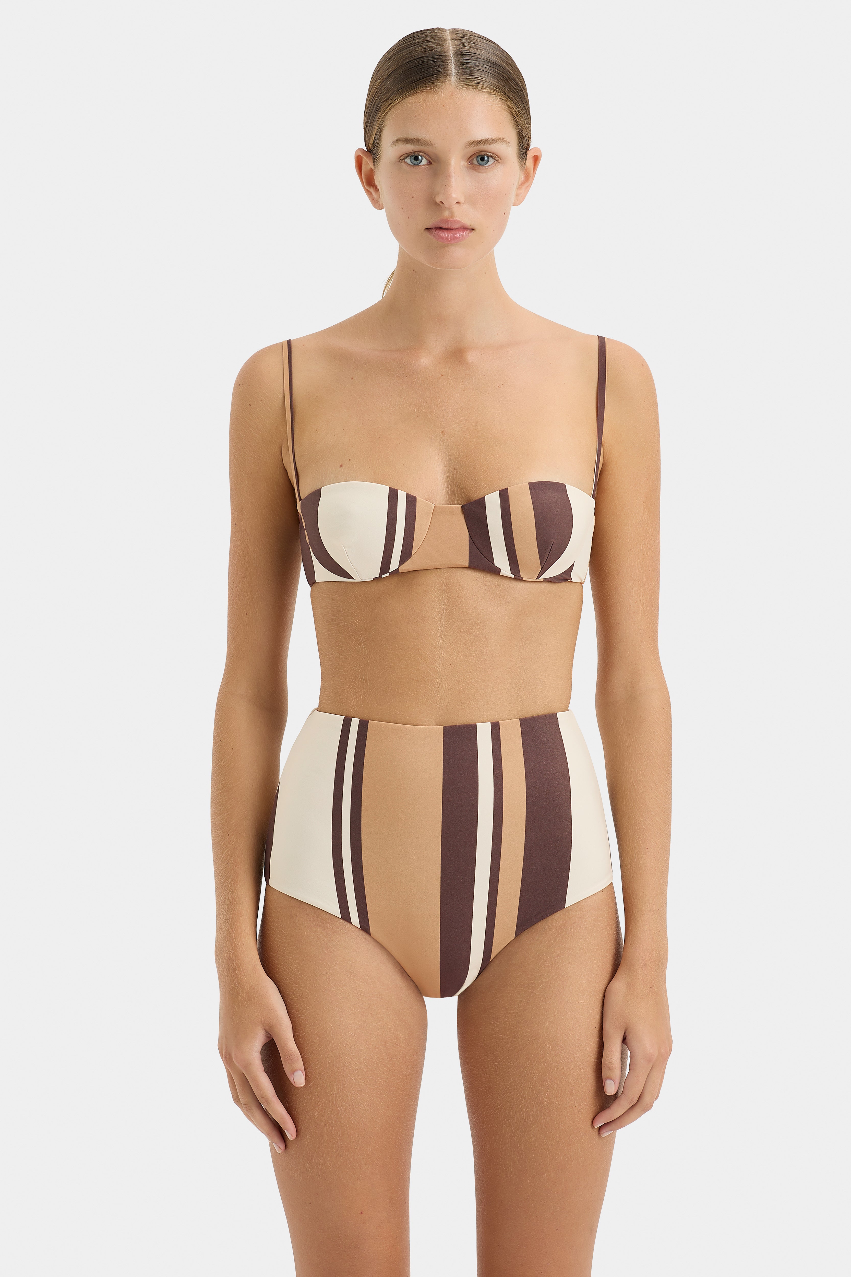 Premium Mahogany Wood Balconette Bra - Comfortable & Supportive Lingerie for Everyday Wear & Special Occasions