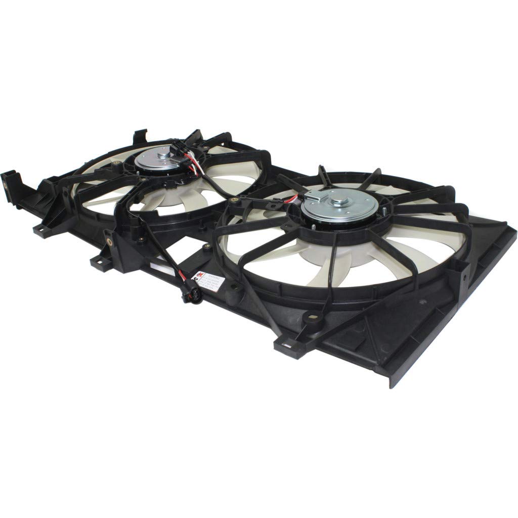 Toyota Camry AC Radiator Fan Assembly Replacement for 2012-2017 Models (2012 2013 2014 2015 2016 2017 Hybrid) - Compatible with Part Numbers TO3115173, 16363-0V150, 16363-0V370, 16363-0A150 | Perfect for Cooling System Repair & Maintenance