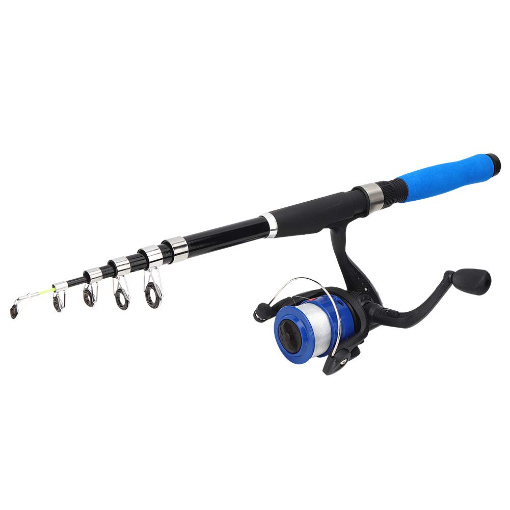 Best Retractable Fiberglass Fishing Rod - Portable & Durable Fishing Kit for Beginners - Perfect for Wild Fishing, Camping, and Outdoor Adventures
