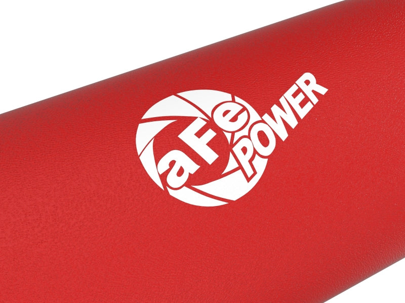 aFe 20-23 Ford Explorer ST V6 3.0L (TT) BladeRunner 2.75in Aluminum Cold Charge Pipe - Red | Performance Boost & Turbo Upgrade for Enhanced Engine Power | Perfect for Off-Roading, Towing & Street Racing
