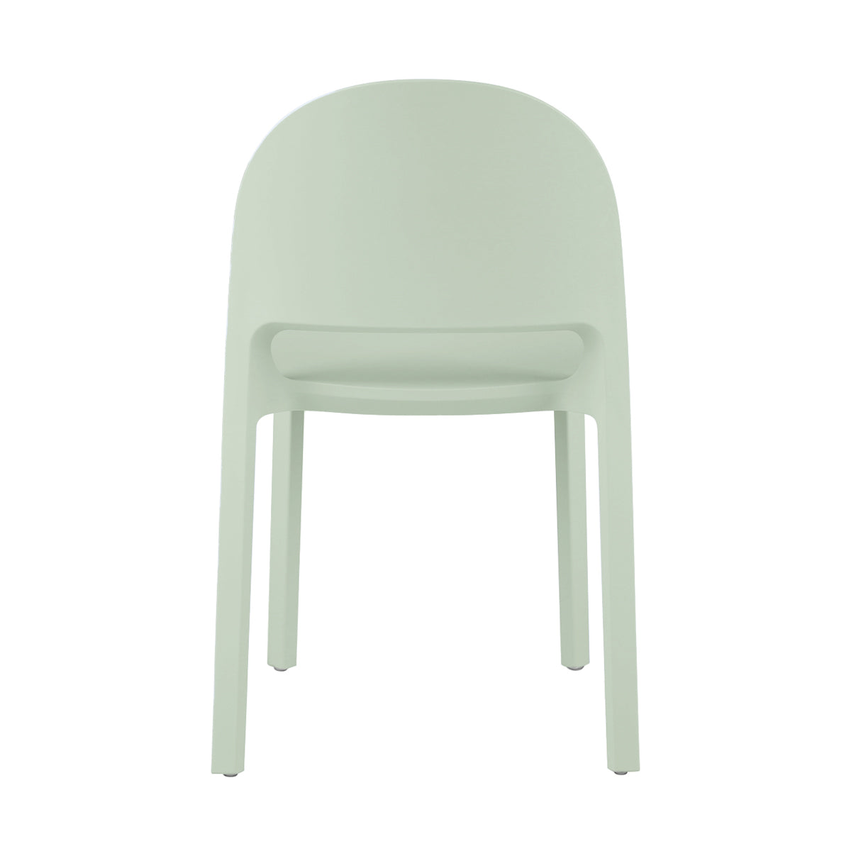 Modern Arch Stacking Dining Chair - Sturdy & Space-Saving Stackable Chairs for Kitchen, Dining Room, or Office - Perfect for Small Spaces & Entertaining
