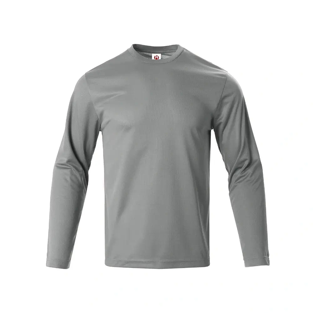 Men's Performance Long Sleeve T-Shirt - Moisture Wicking Athletic Shirt for Running, Gym & Outdoor Activities