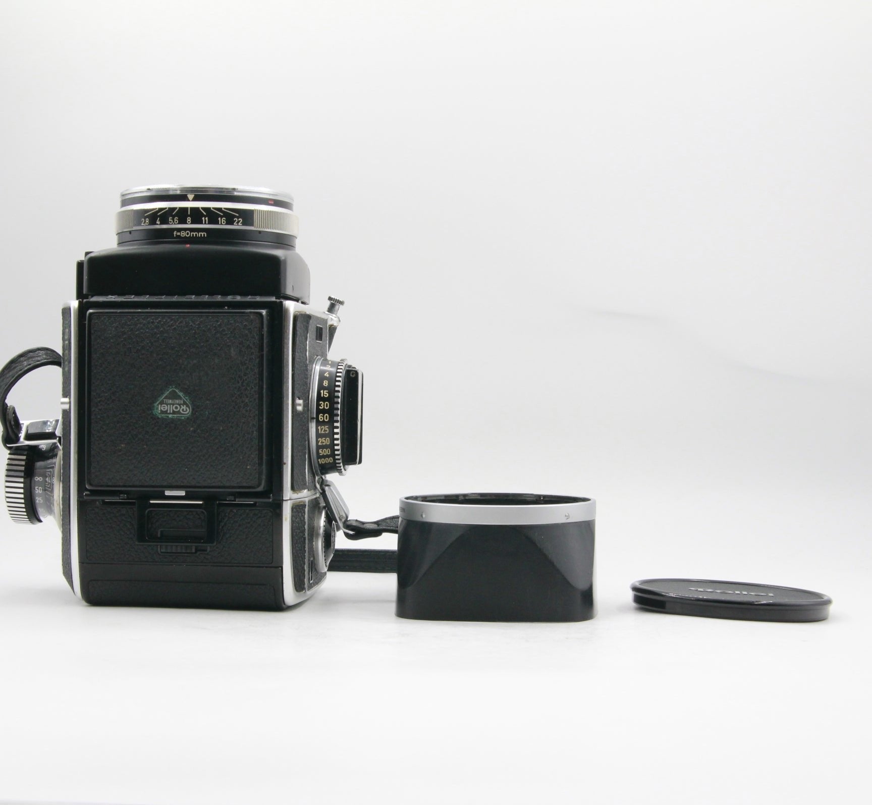 Vintage Rolliflex SL66 Camera with 80mm f2.8 Zeiss Planar Lens - Waist Level Viewfinder & 120/220 Film Back | Perfect for Film Photography Enthusiasts, Street Photography, and Vintage Camera Collectors