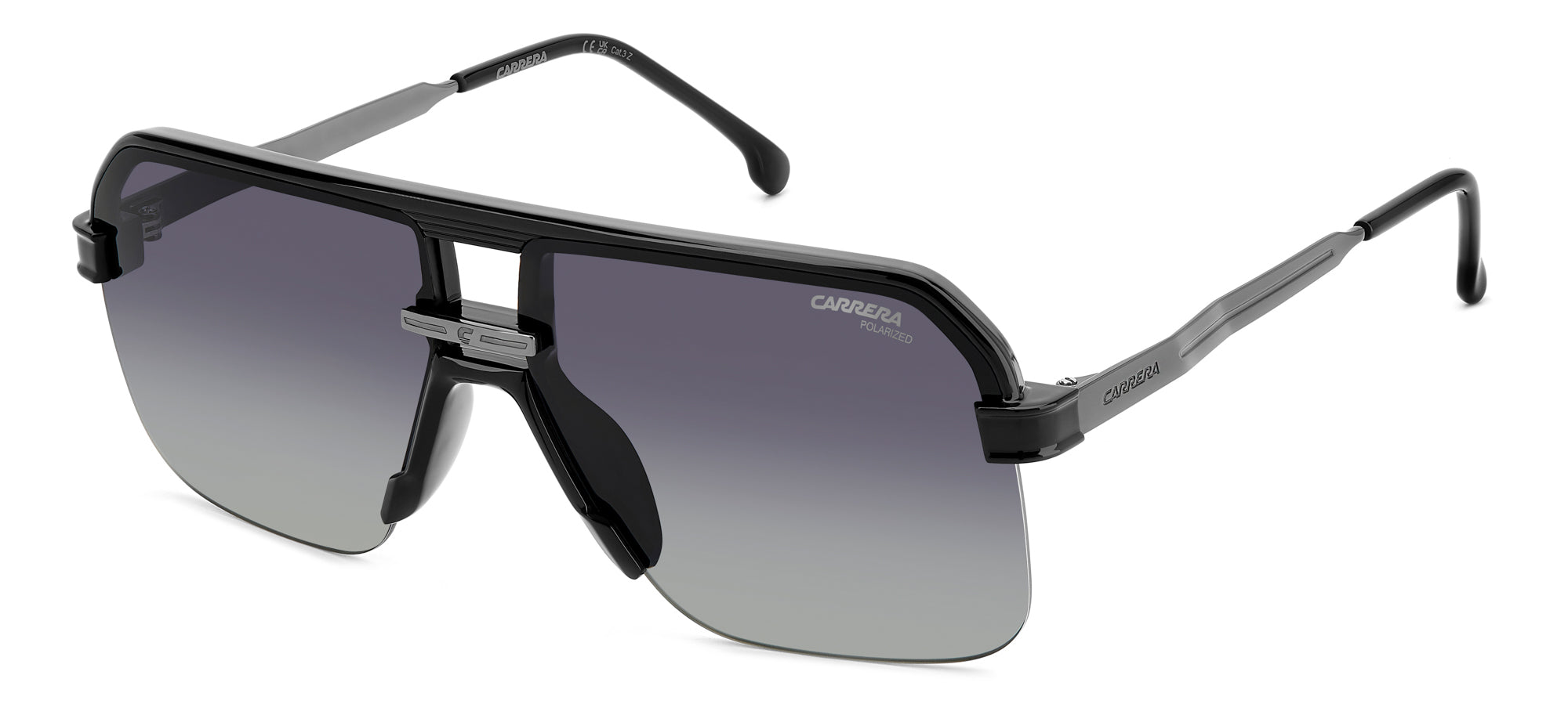 Carrera 1066 S Sunglasses - Polarized UV Protection Sports Sunglasses for Men & Women - Perfect for Running, Cycling, Driving & Outdoor Activities