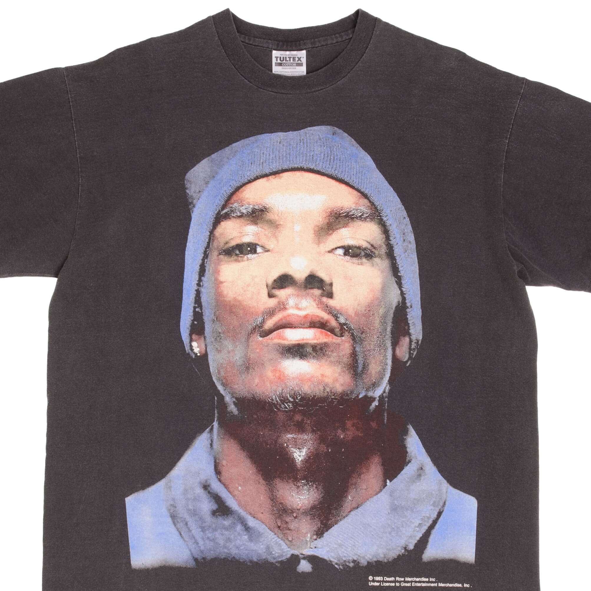 Vintage 1993 Snoop Dogg Beware of Dogg Bootleg Rap T-Shirt - XL Single Stitch for Hip-Hop Fans & 90s Streetwear Collectors