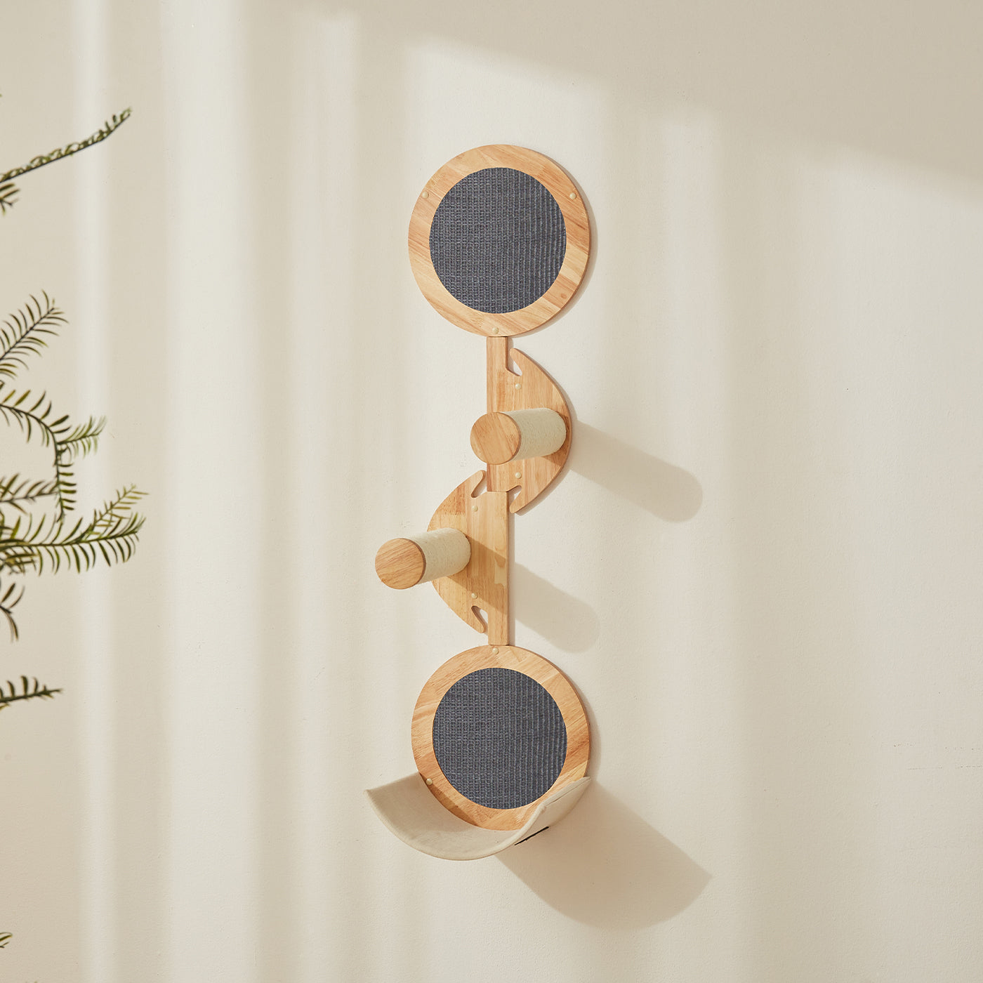 Malmo Scratch & Climb Wall Climber for Cats - Durable Cat Climbing Toy with Scratching Posts - Perfect for Indoor Cat Exercise & Play