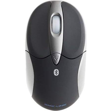 SMK-Link VP6155 Rechargeable Bluetooth Mouse for Laptop - Wireless Notebook Mouse with Long Battery Life, Ergonomic Design for Comfort - Perfect for Office, Travel, and Home Use