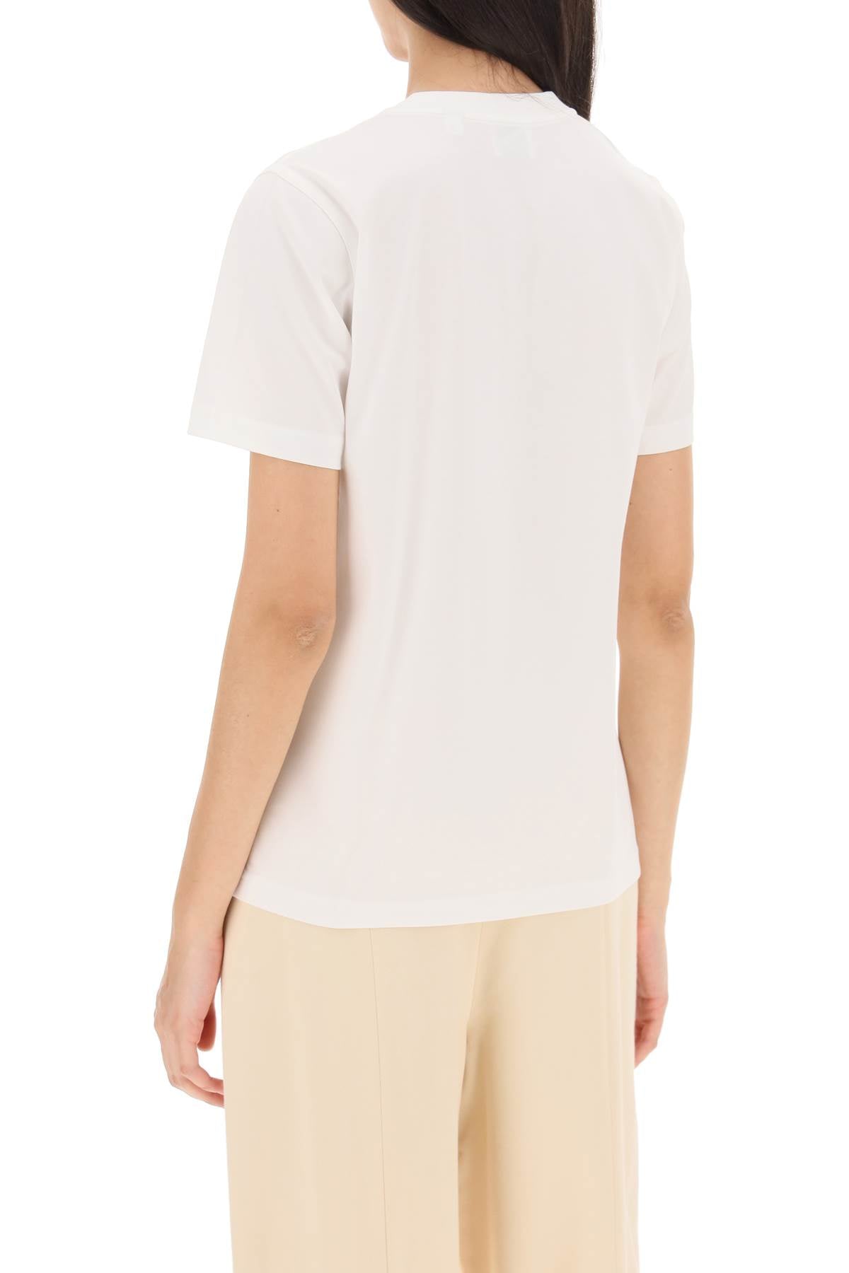 Burberry 'Margot' Logo Print T-Shirt - Classic Cotton Tee for Women | Perfect for Casual Wear & Everyday Outfits