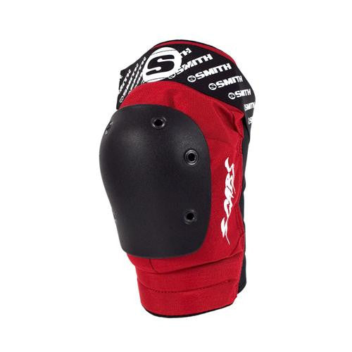 Smith Scabs Knee Pads - Elite Protective Gear for Skateboarding & BMX (Red) - Perfect for Extreme Sports & Outdoor Activities