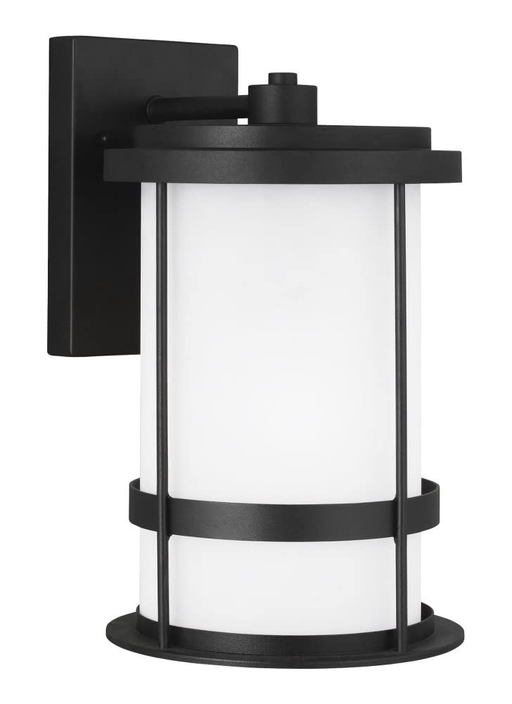 Generation Lighting 8690901D-71 Medium Outdoor Wall Lantern - Weatherproof Exterior Light Fixture for Porch, Patio & Garden Lighting