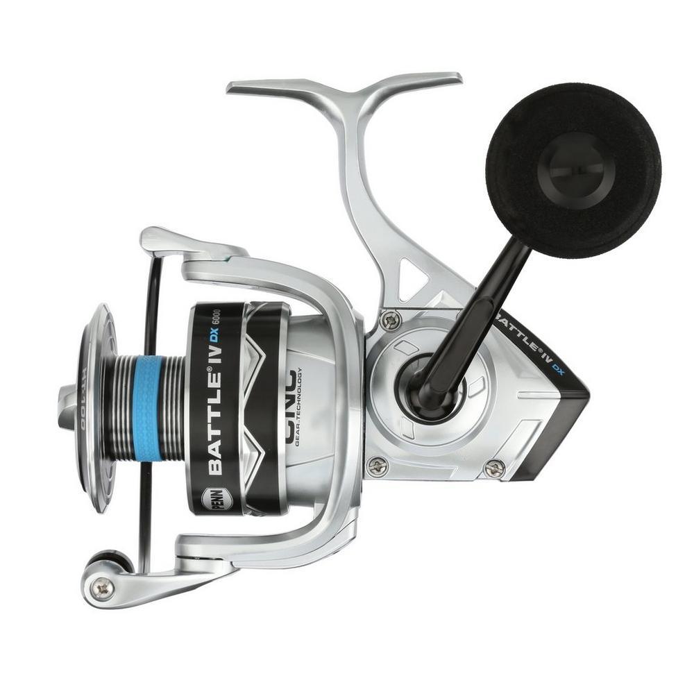 Penn Battle IV DX Spinning Fishing Reel - Saltwater & Freshwater Spinning Reel for Surf, Pier, and Boat Fishing - Lightweight & Durable Fishing Gear for Bass, Trout, and Saltwater Species