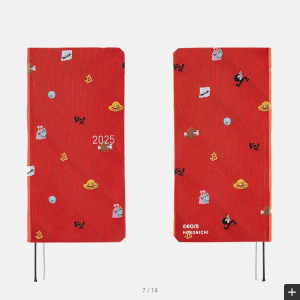 Hobonichi Techo 2025 ONE PIECE Weekly Planner - DON! Weeks Hardcover English Edition | January Start, Monday Layout | Perfect for Anime Fans, Students & Office Use