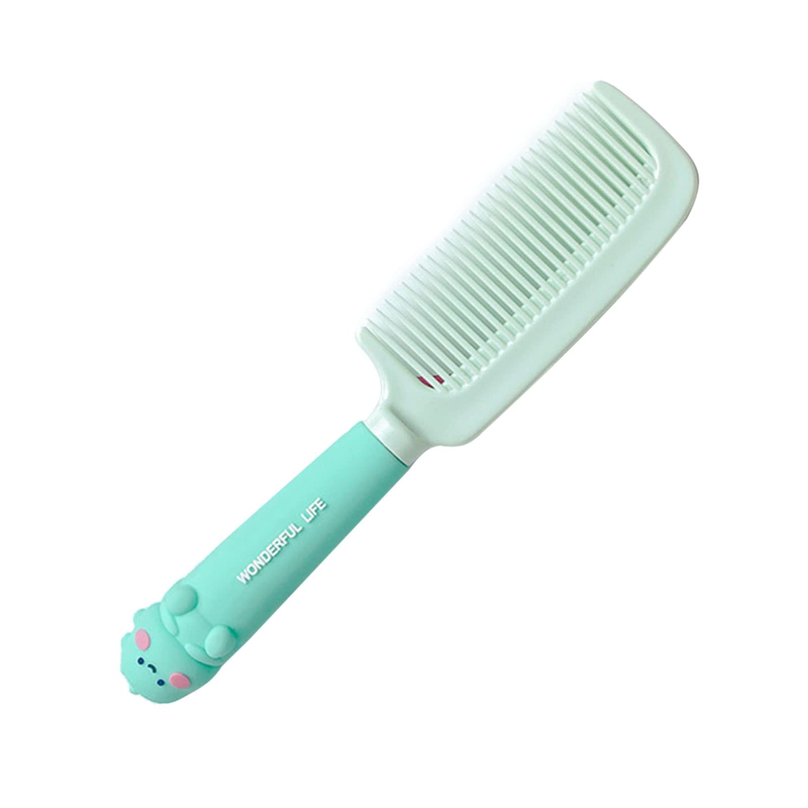 **Cartoon Handle Baby Hair Comb Set - Soft Bristles for Gentle Detangling, Long Handle for Easy Grip, Perfect for Newborns & Toddlers - Ideal for Bath Time, Daily Grooming & Soothing Baby Scalp**