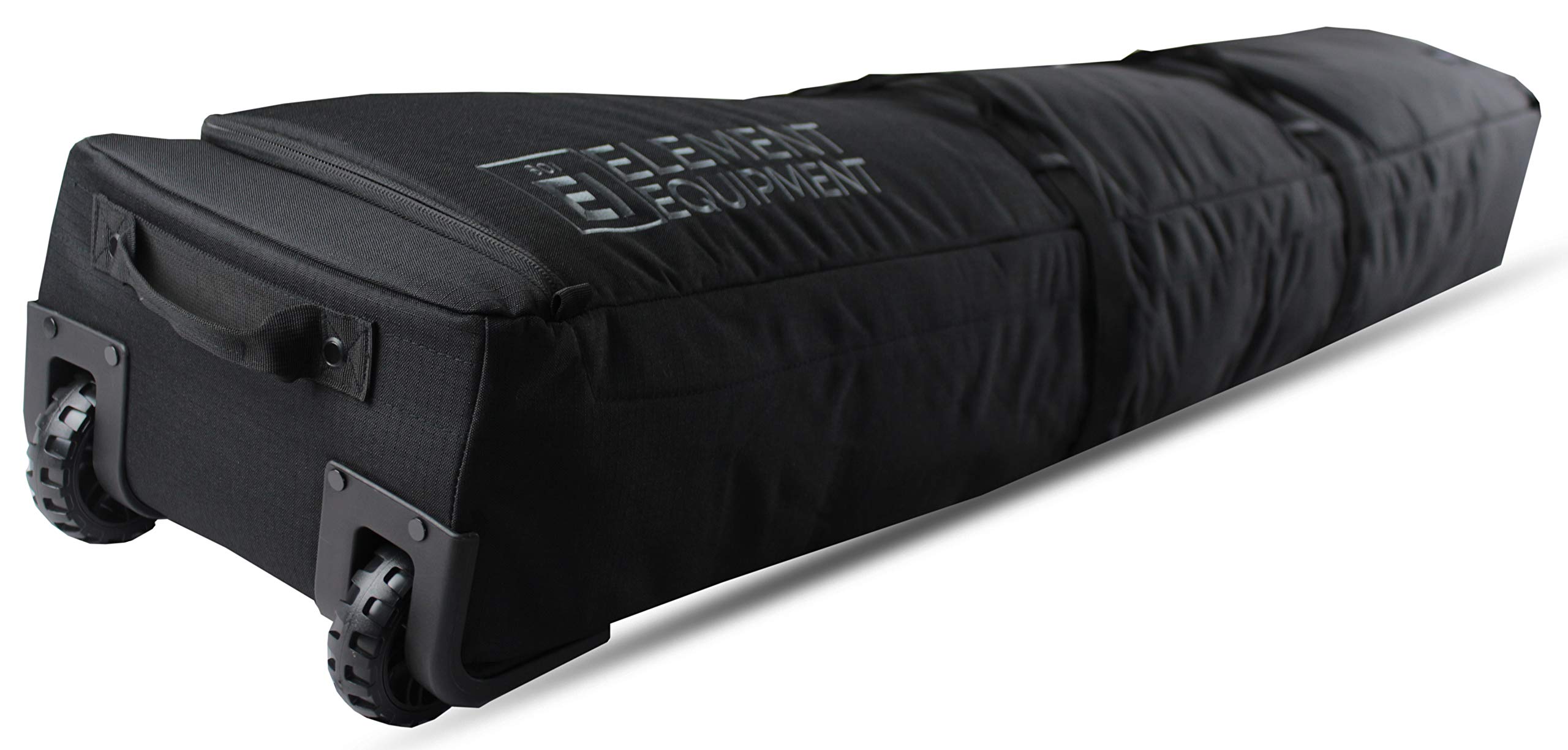 Premium Wheeled Ski Bag with Padded Protection - Double Roller Travel Luggage for Skis & Snowboards - Perfect for Air Travel & Winter Sports Gear Storage