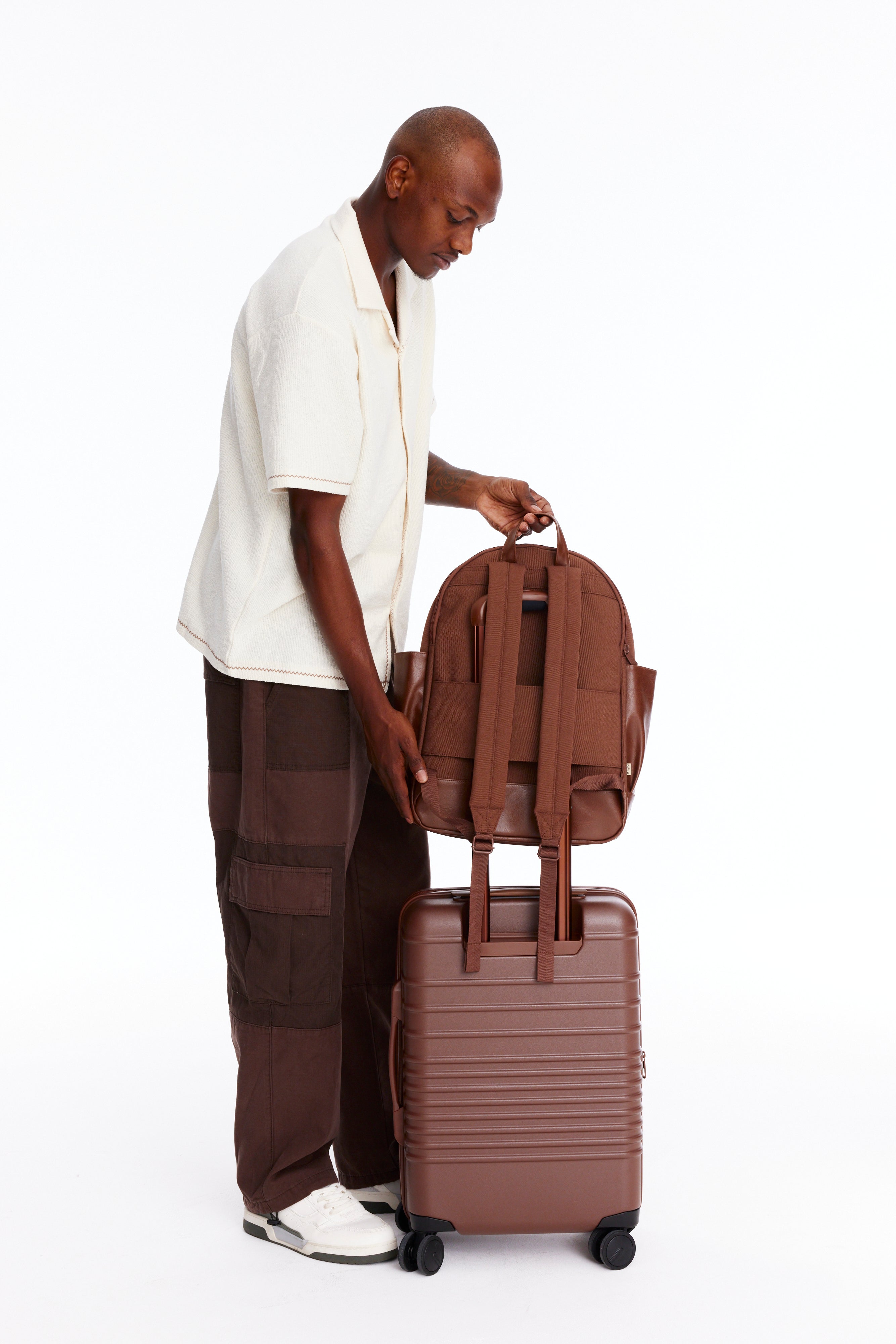 Premium Maple Travel Backpack - Lightweight Durable Carry-On Backpack for Men & Women - Perfect for Hiking, Camping, Business Trips & Airplane Travel