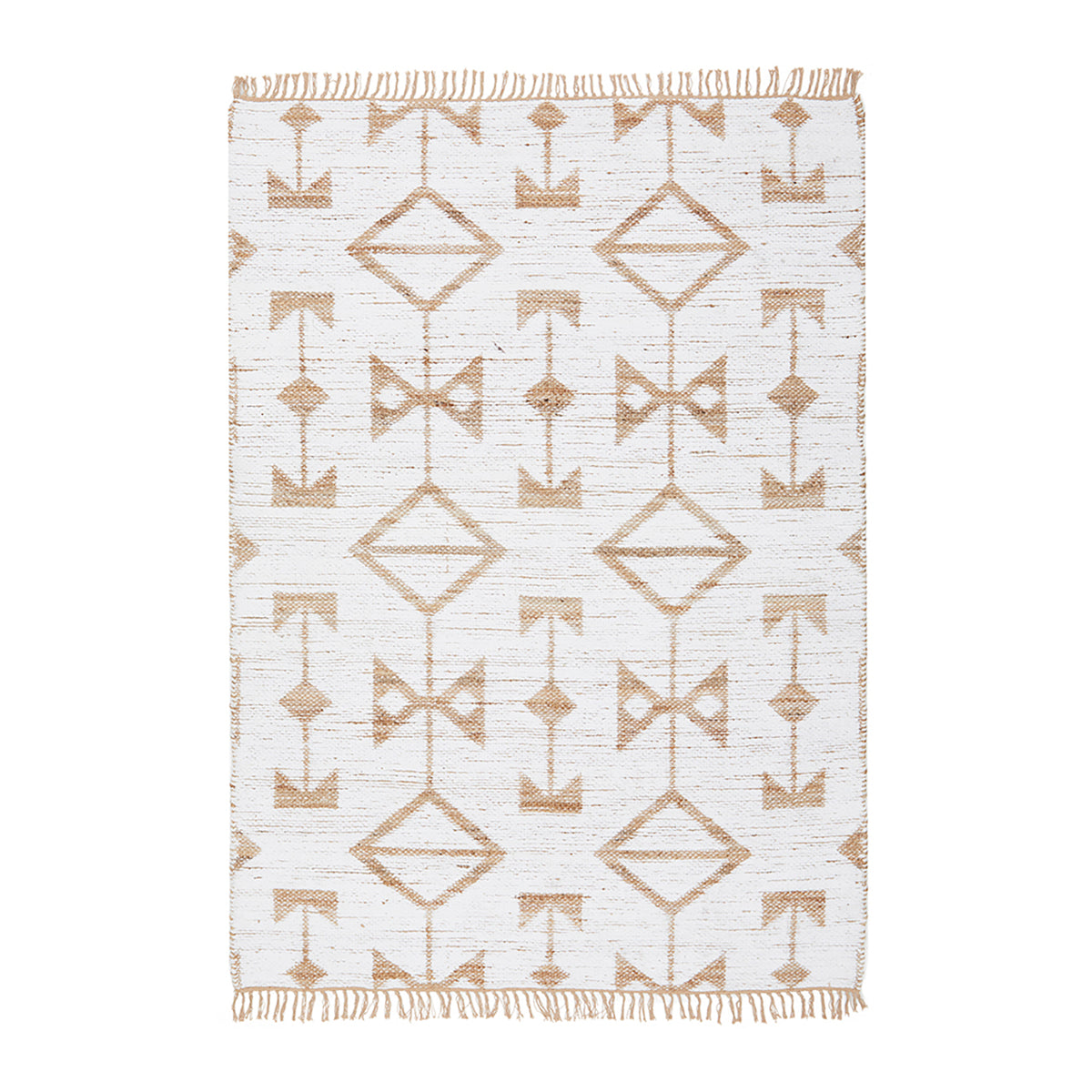 Bodhi Trudy Natural Fiber Rug - Handwoven Boho Chic Area Rug for Living Room, Bedroom, or Nursery - Eco-Friendly Home Decor