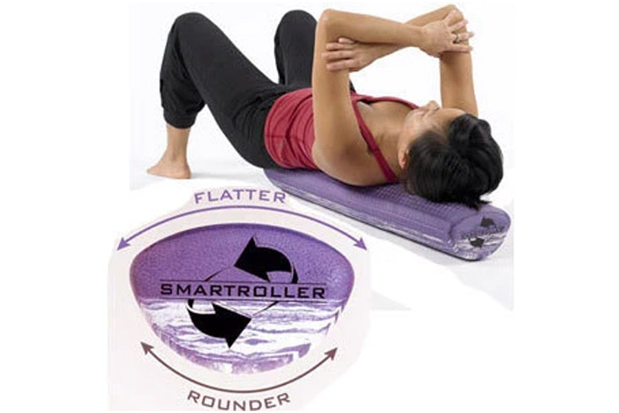 SmartRoller Convex Foam Roller for Muscle Recovery & Deep Tissue Massage - Perfect for Post-Workout, Yoga & Physical Therapy