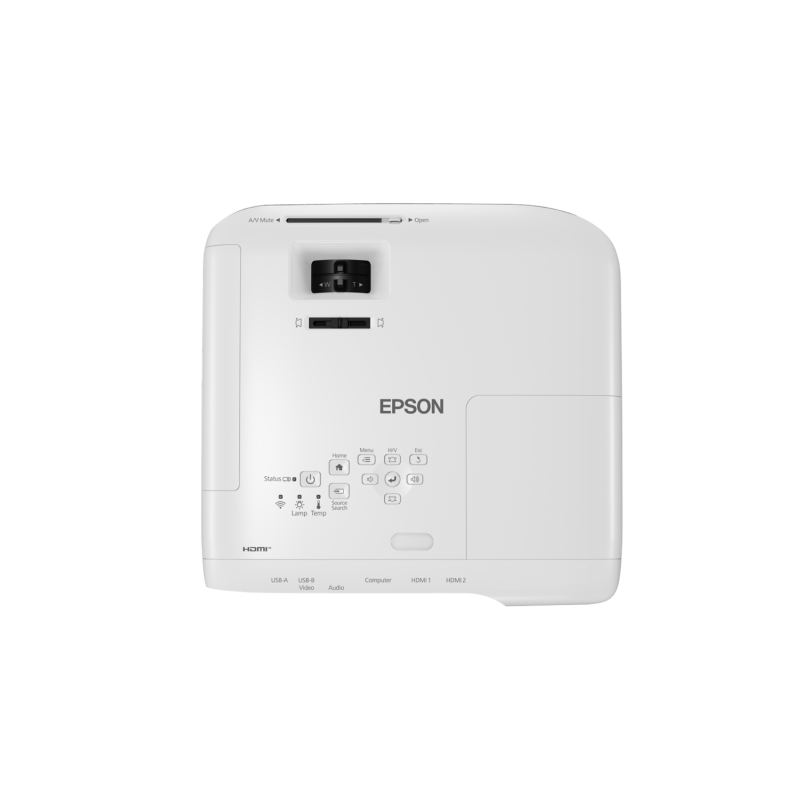 Epson EB-FH52 Full HD 1080p 3LCD Projector - 4000 Lumens, HDMI & USB Ports for Home Theater, Office Presentations, and Outdoor Movie Nights