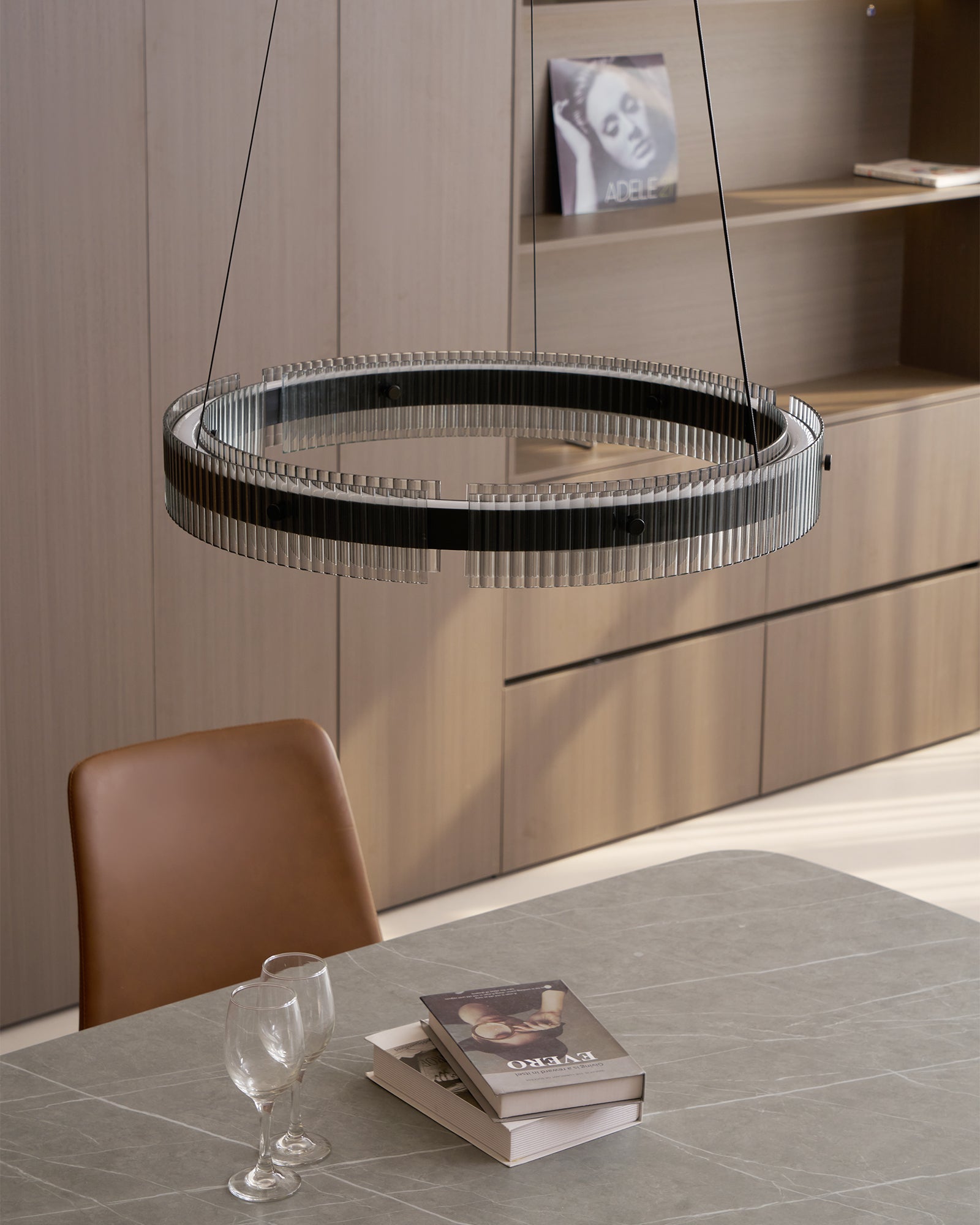 Merope Chandelier - Elegant Crystal Ceiling Light Fixture for Dining Room, Living Room & Bedroom | Modern Home Decor Lighting