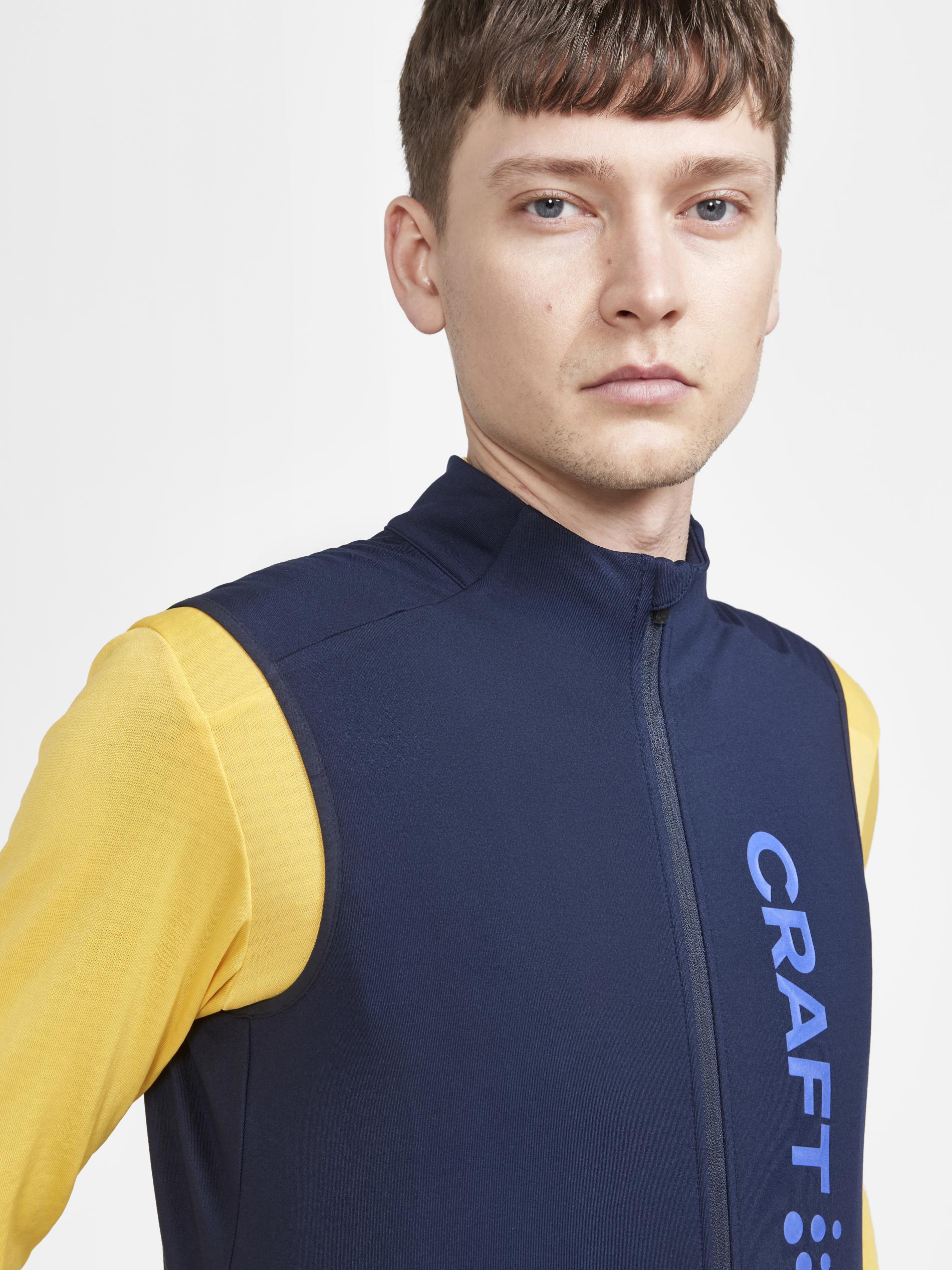 Men's Core Sub Z Cycling Vest - Lightweight Reflective Windproof Bike Vest for Outdoor Cycling & Running - Perfect for Cold Weather Training & Commuting